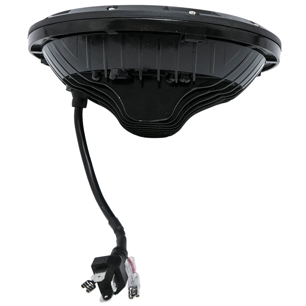 Round LED Headlight Kit for Jeep Wrangler JK 2/4 Door 2007-2015 7