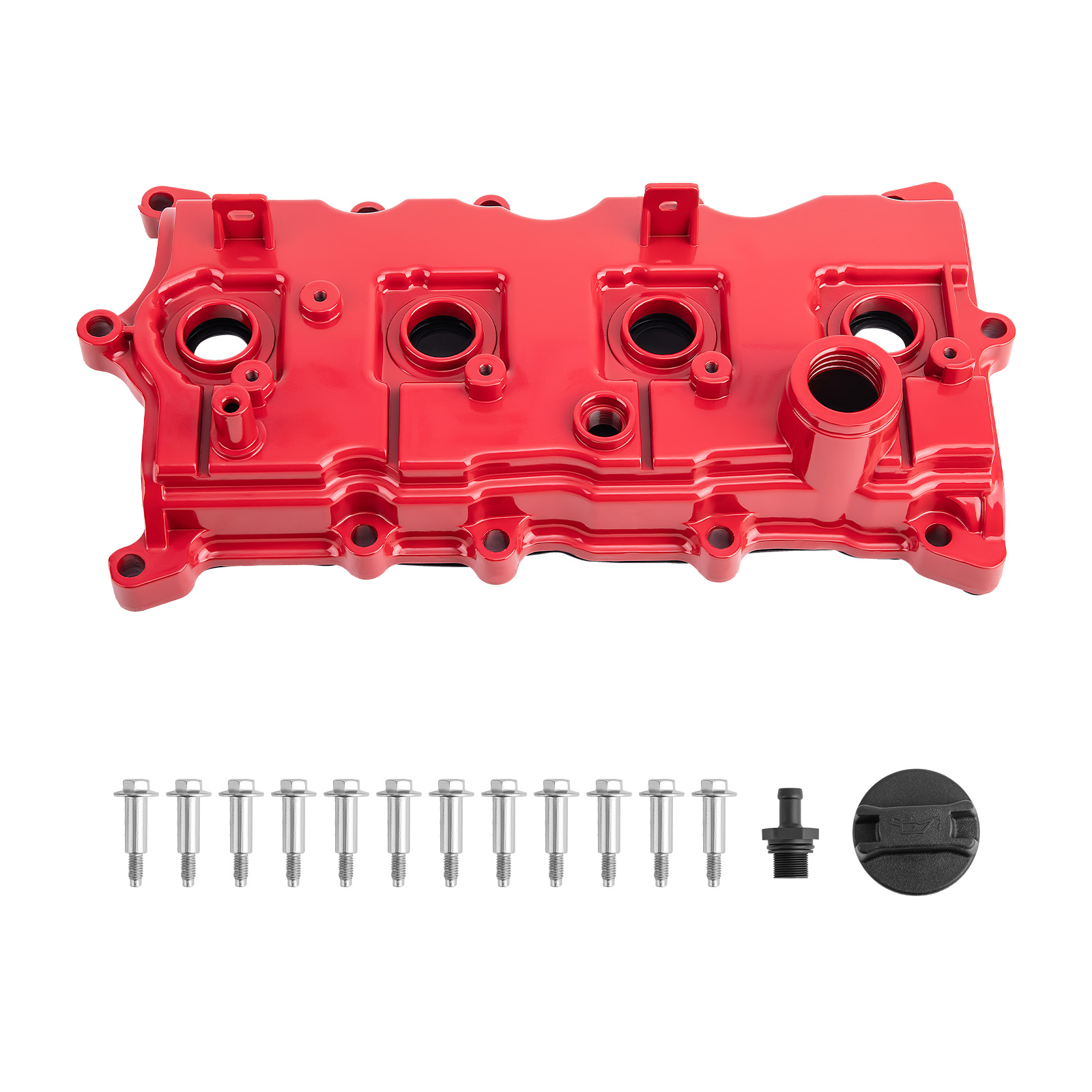 Aluminum Camshaft Valve Cover Set for Nissan Altima Sentra SE-R 2.5L 2007-2012