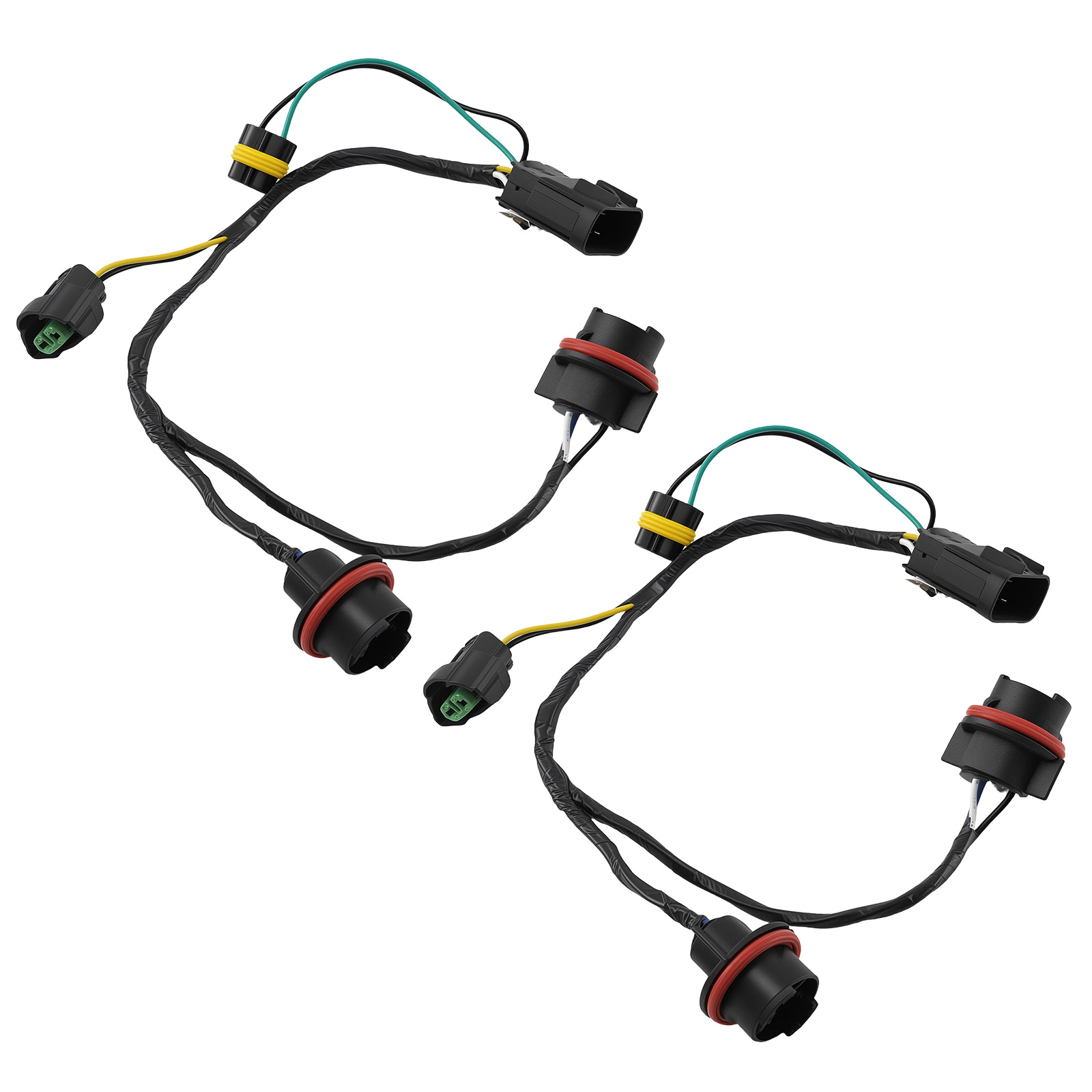 2PCS Headlight Plug Harness for Chevy Silverado 2500 HD 3500 HD 2007-2014