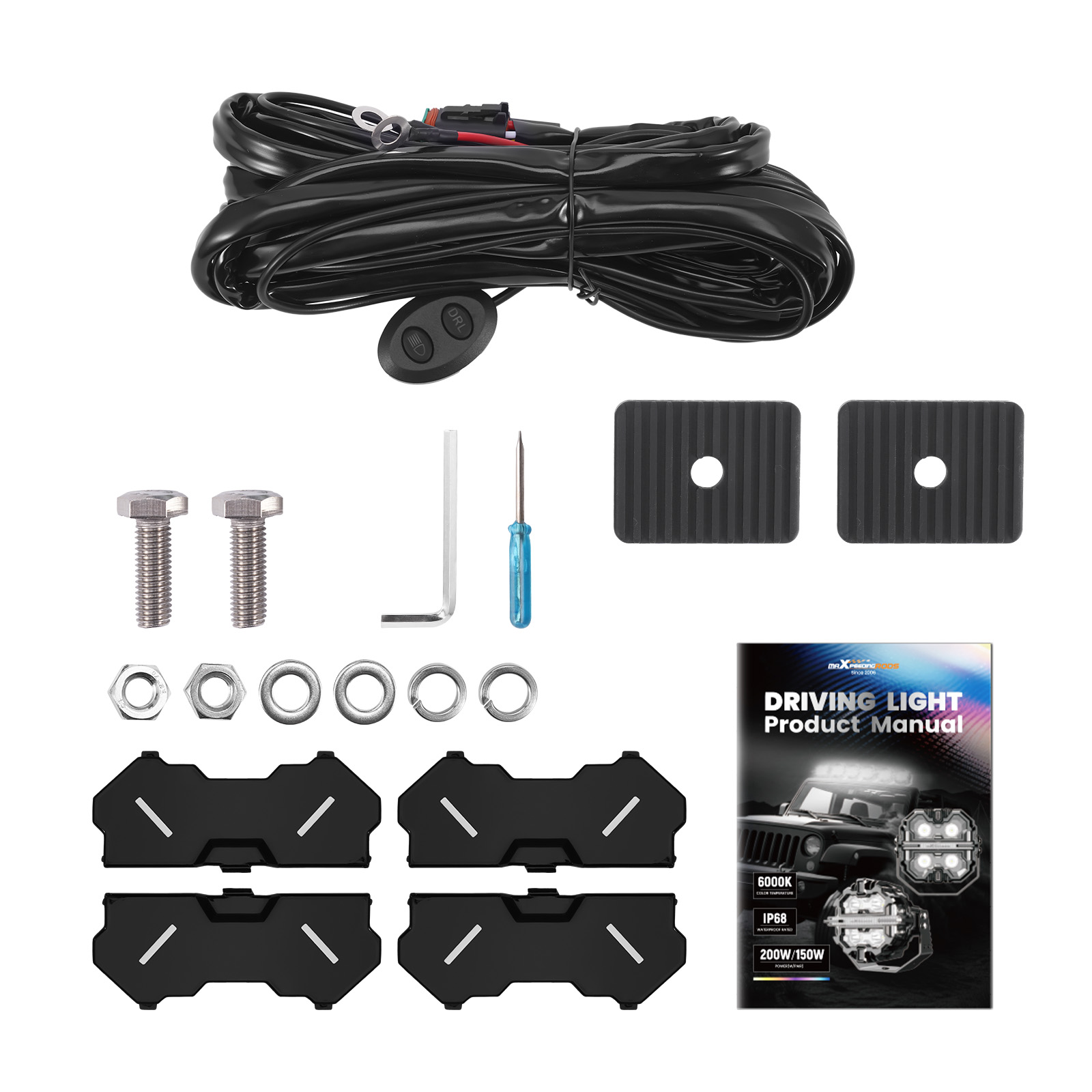 178W LED Spot Light with Side Illumination For Heavy Duty Truck Marine Equipment