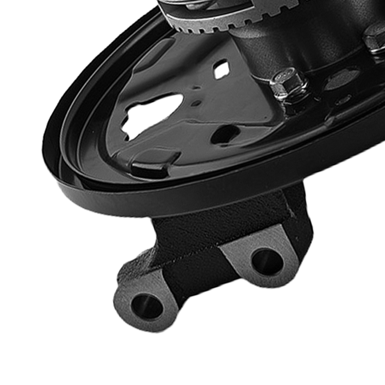 Rear Axle Knuckle Kit for Subaru Forester 01-08 698-418 With Bearing Steel Black