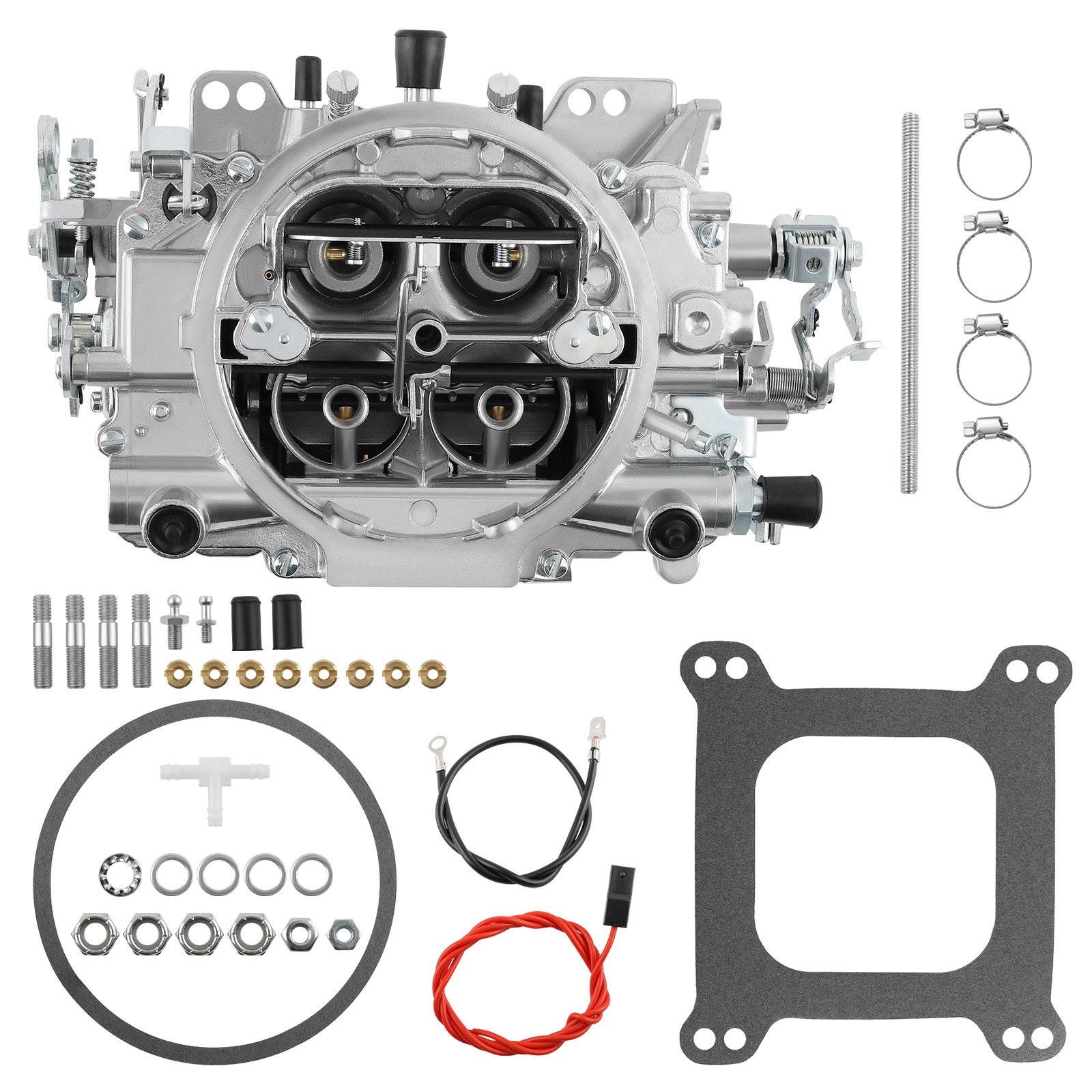 1404 Carburetor Carb  for Performer 500CFM 4 Barrel Square Bore Manual Choke