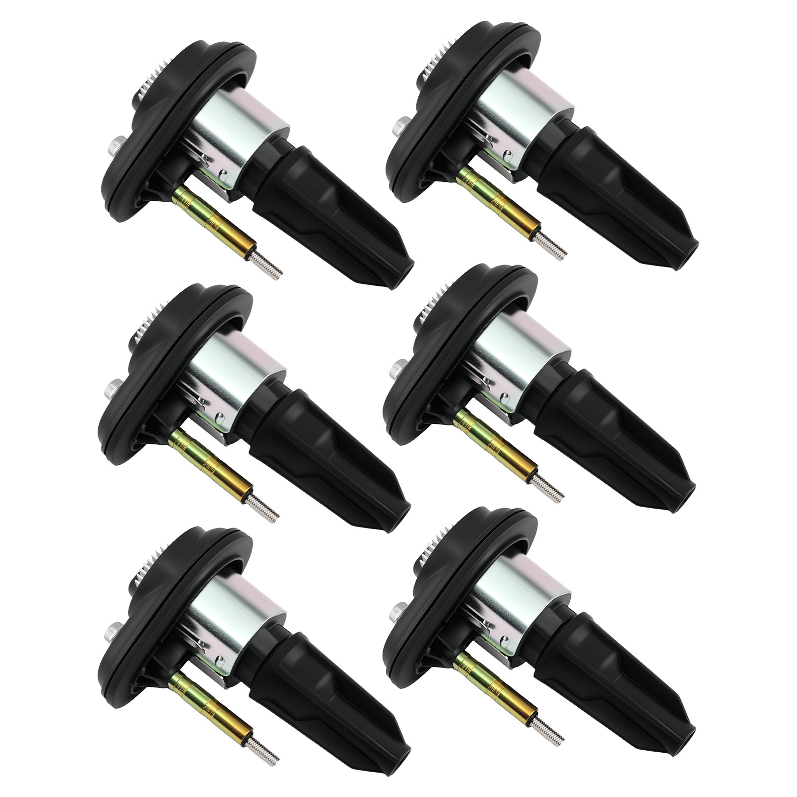 6Pcs Engine Coil Pack for Chevrolet Colorado Hummer H3 2004-2006 8-12568-062-0