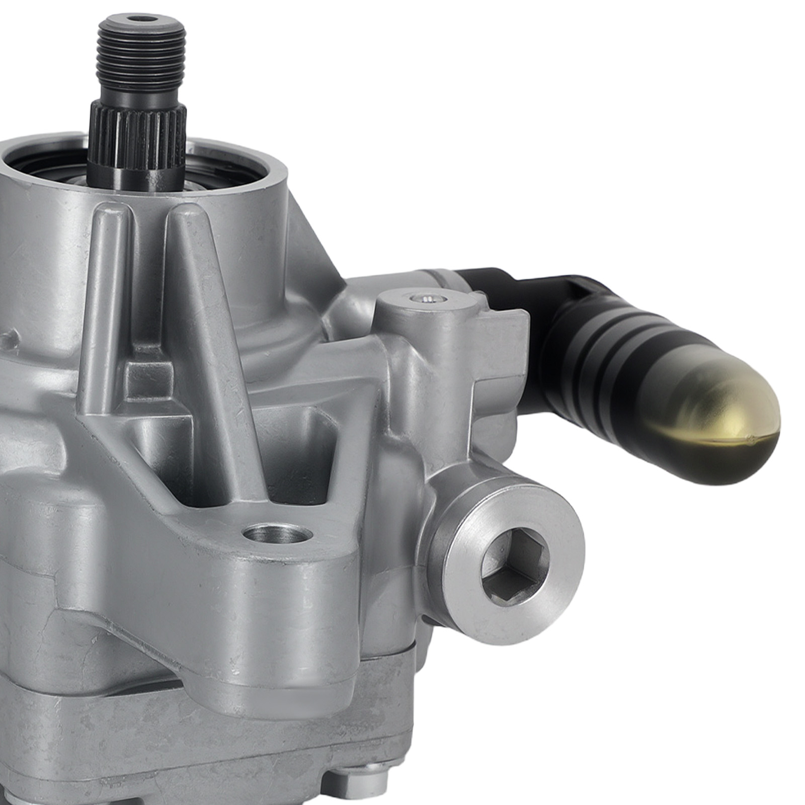 Power Steering Pump for Honda Accord L4 2.4L 2003-2005 56110-PND-003 Aluminum
