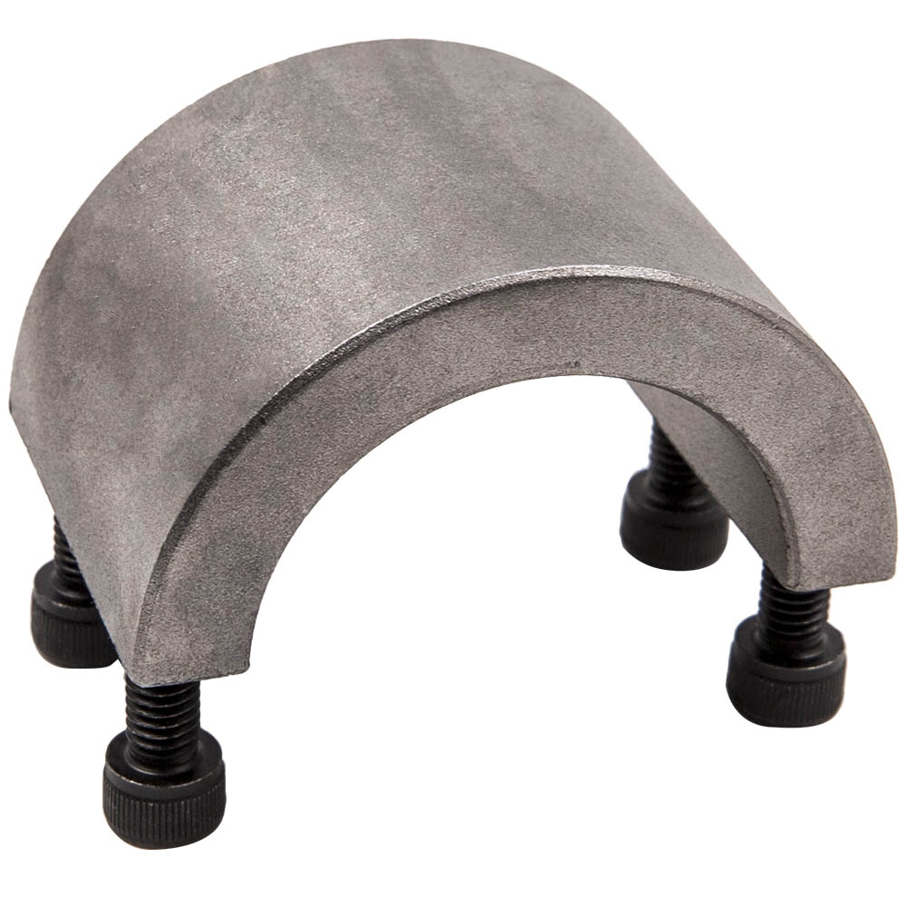 4 Steel Bolt On Tube Clamps 1.75" 1 3/4" Roll Cage Mounts Lightbar Tire