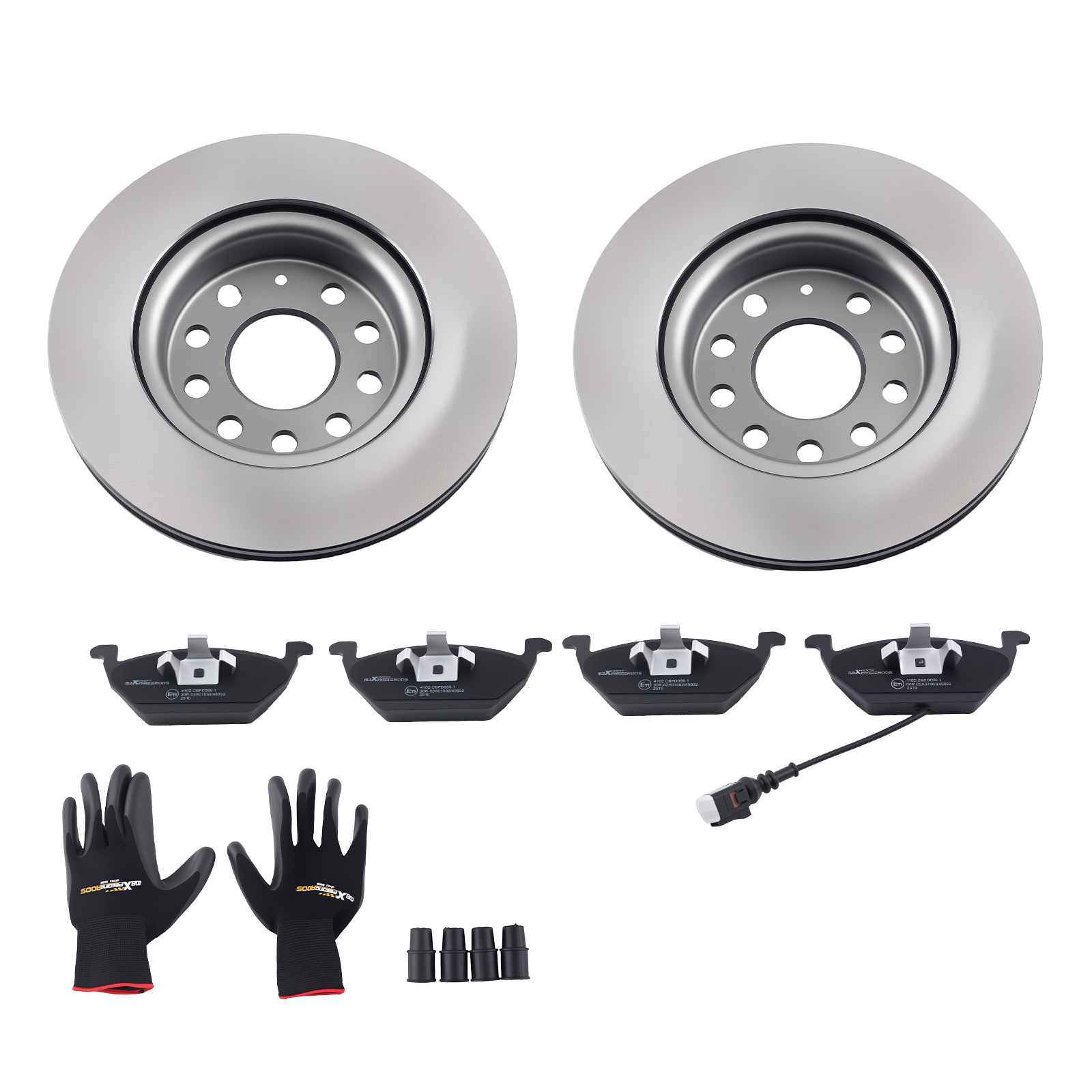 Disques + Plaquettes Frein Avant 280mm for Audi A3 VW Jetta 1K0615301S