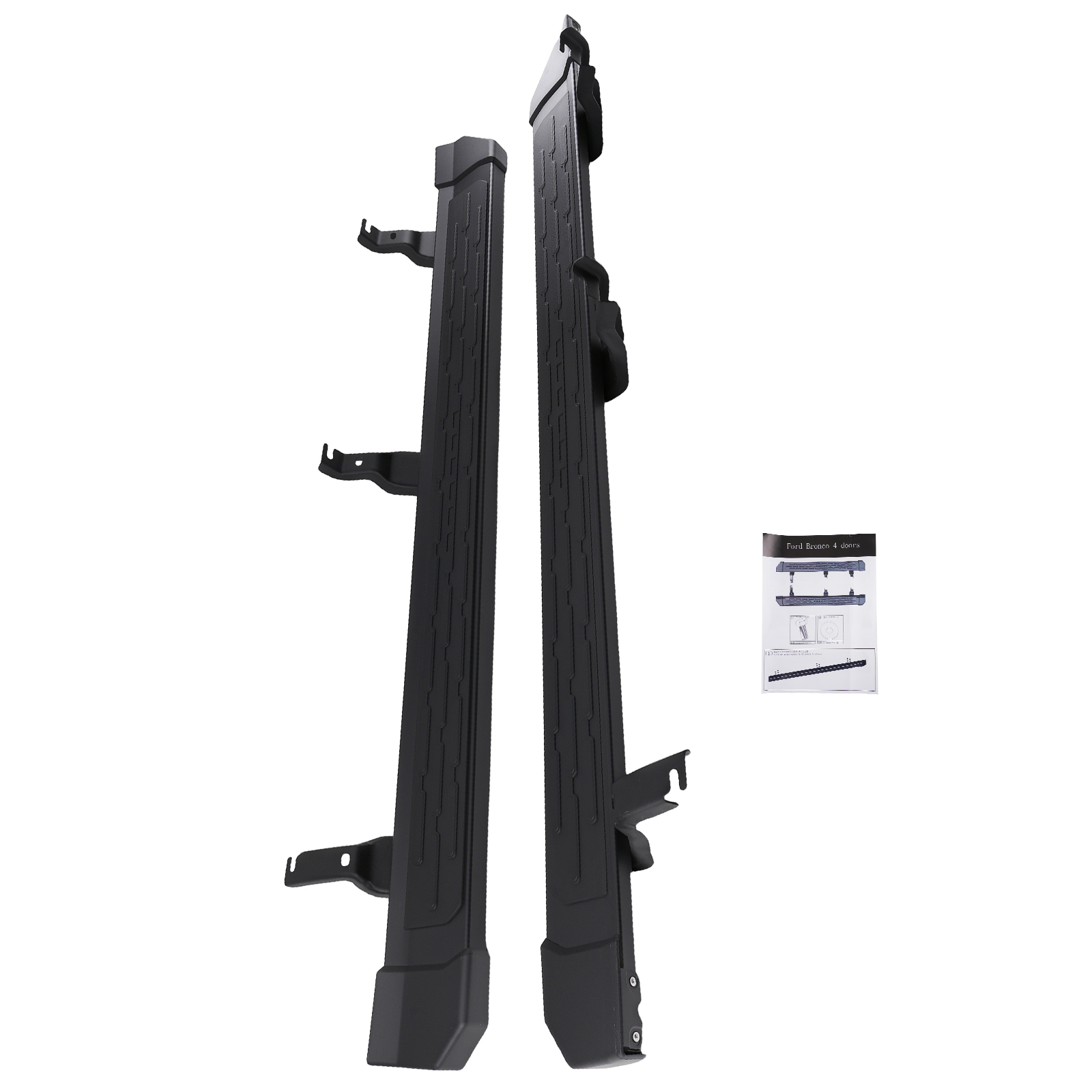 Running Boards Nerf Bars for Ford Bronco 4-Door 2021-2026 Non-Slip Protection