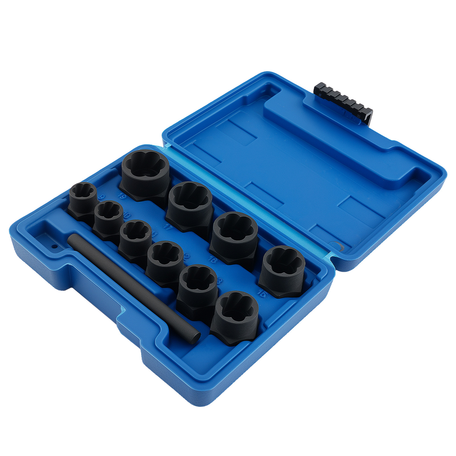 11-tlg Muttern Ausdreher Set 3/8