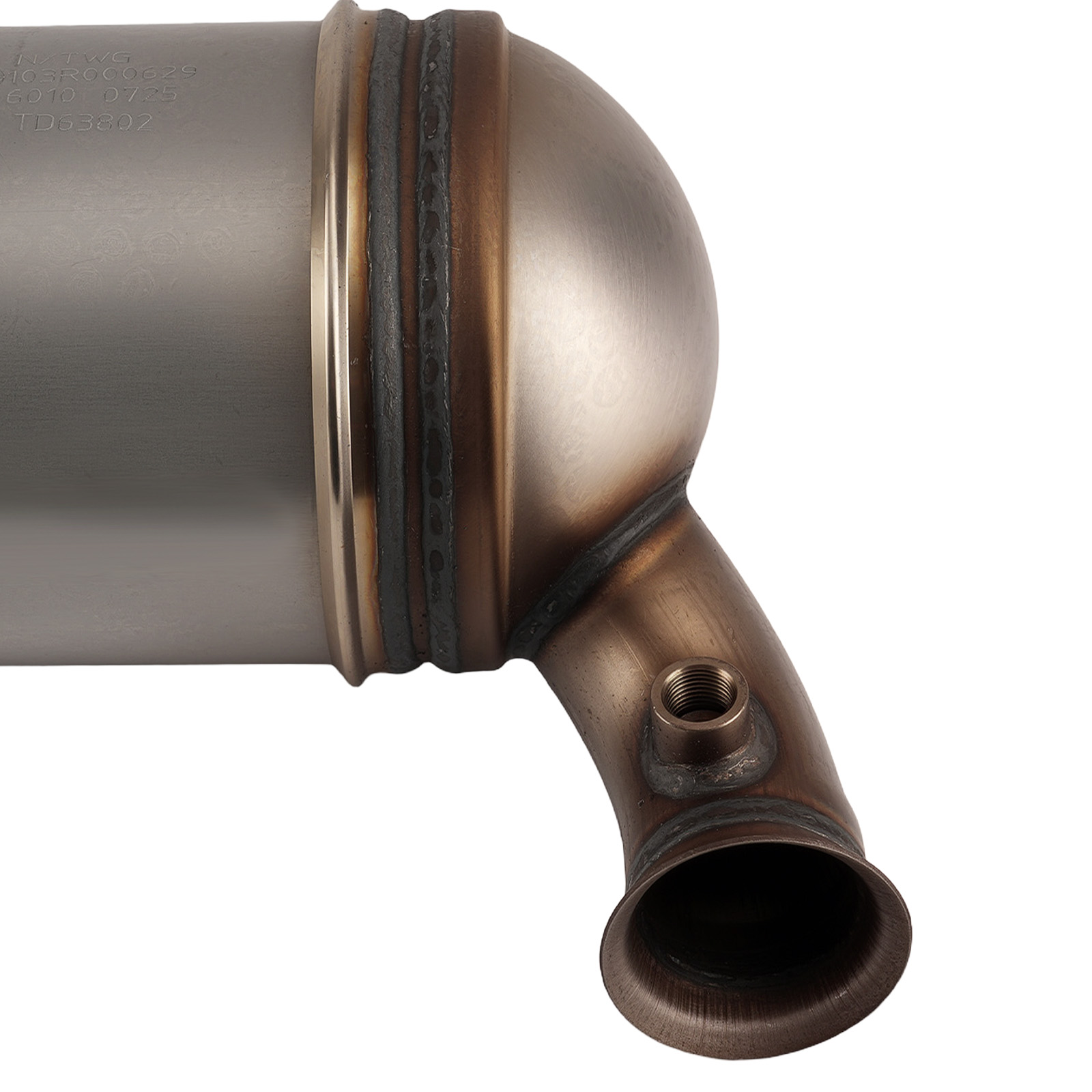 DPF Auspuffanlage for Peugeot 207 208 Citroën C3 1.4L 9677468180 68PS