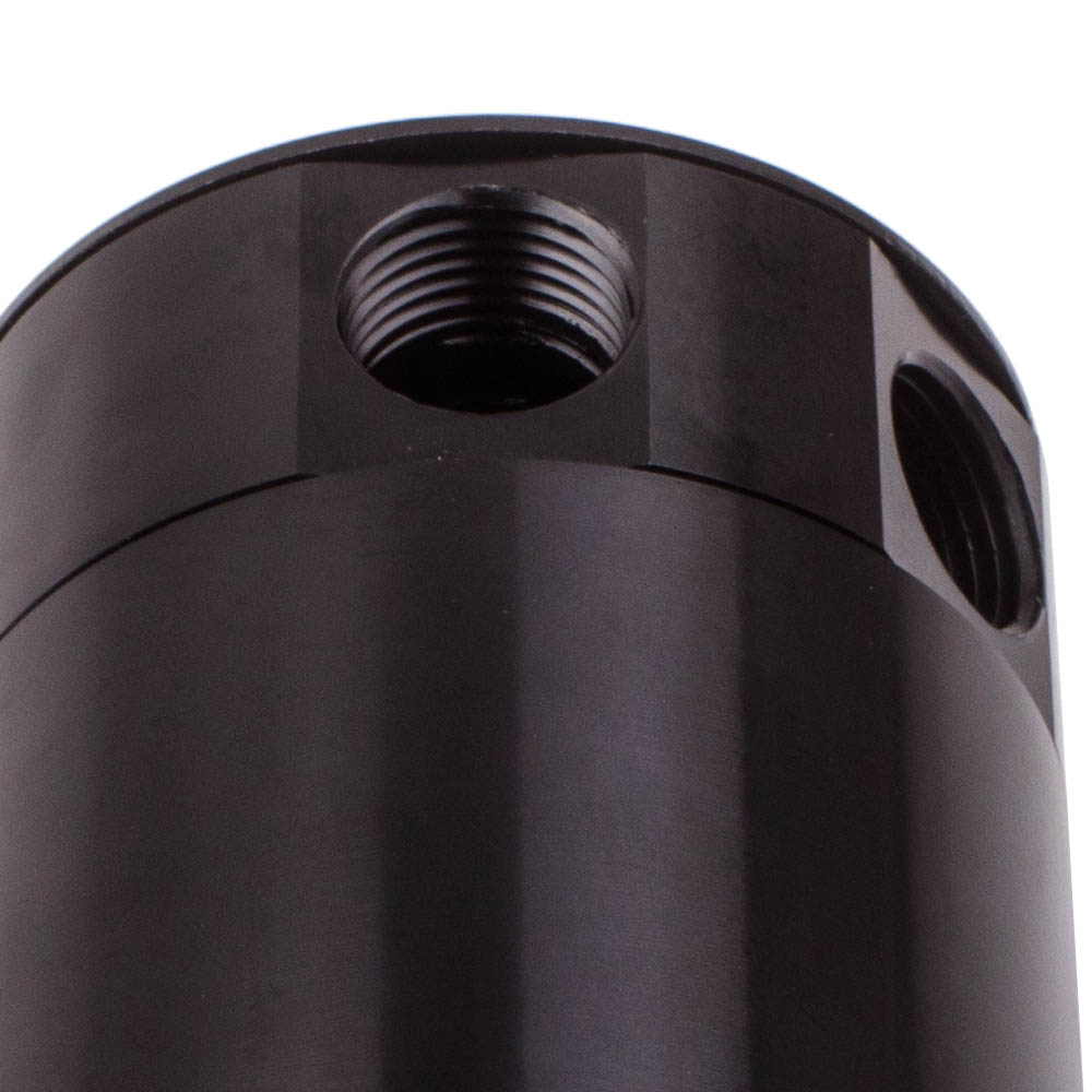 Universal Racing Baffled 3-Ports Oil Catch Can/Tank/Reservoir Air-Oil Separator