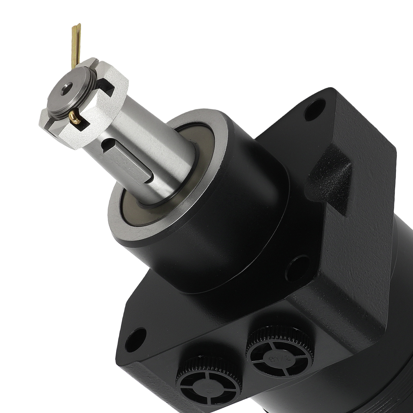1Pcs Hydraulic Motor BMER3350WDT31R Black Iron New Replacement For BMER 375