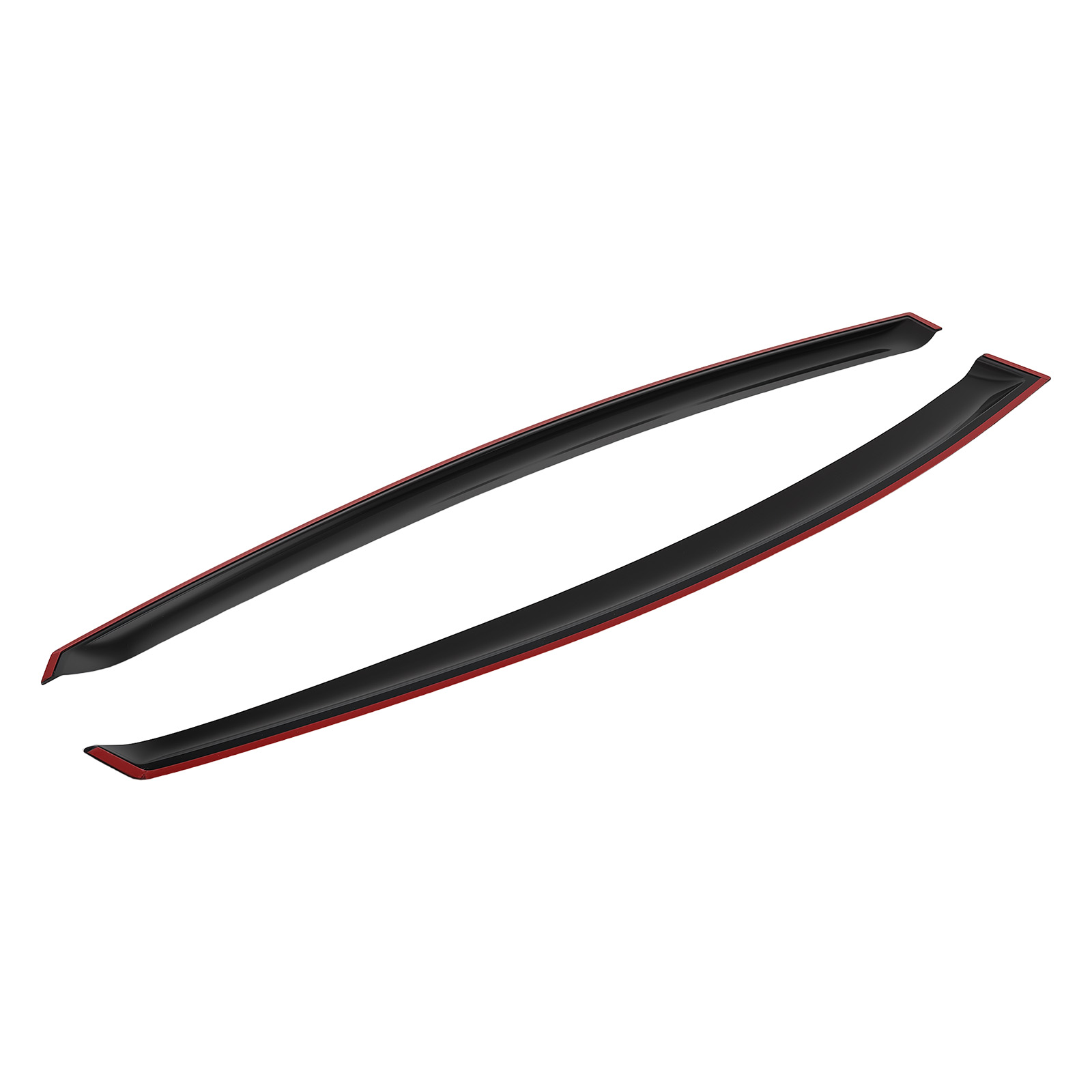 Rain Guard Window Shield for Toyota 4Runner 2010-2024 Black  4PC Set
