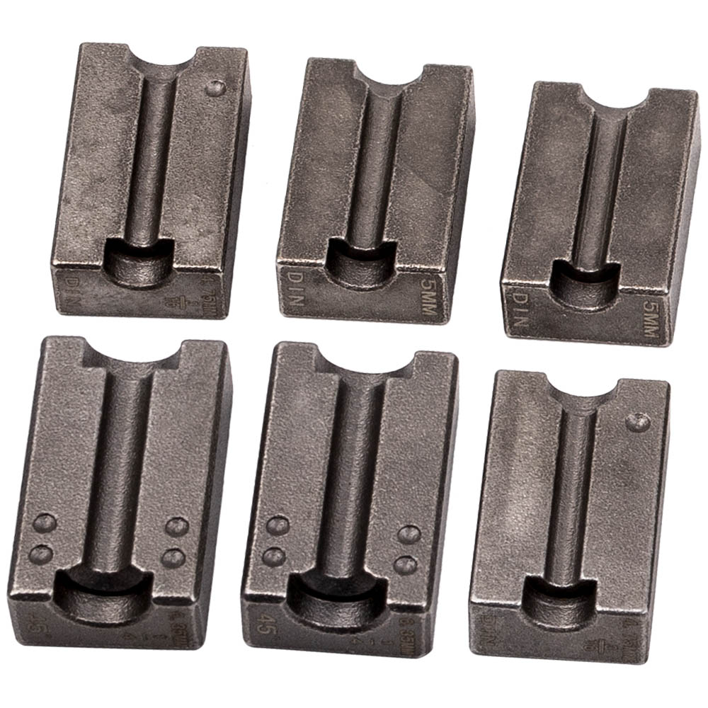 Hydraulisches Bördelgerät 4,75+5+6mm KFZ Bördelwerkzeug Bremsleitung Set 18-tlg.
