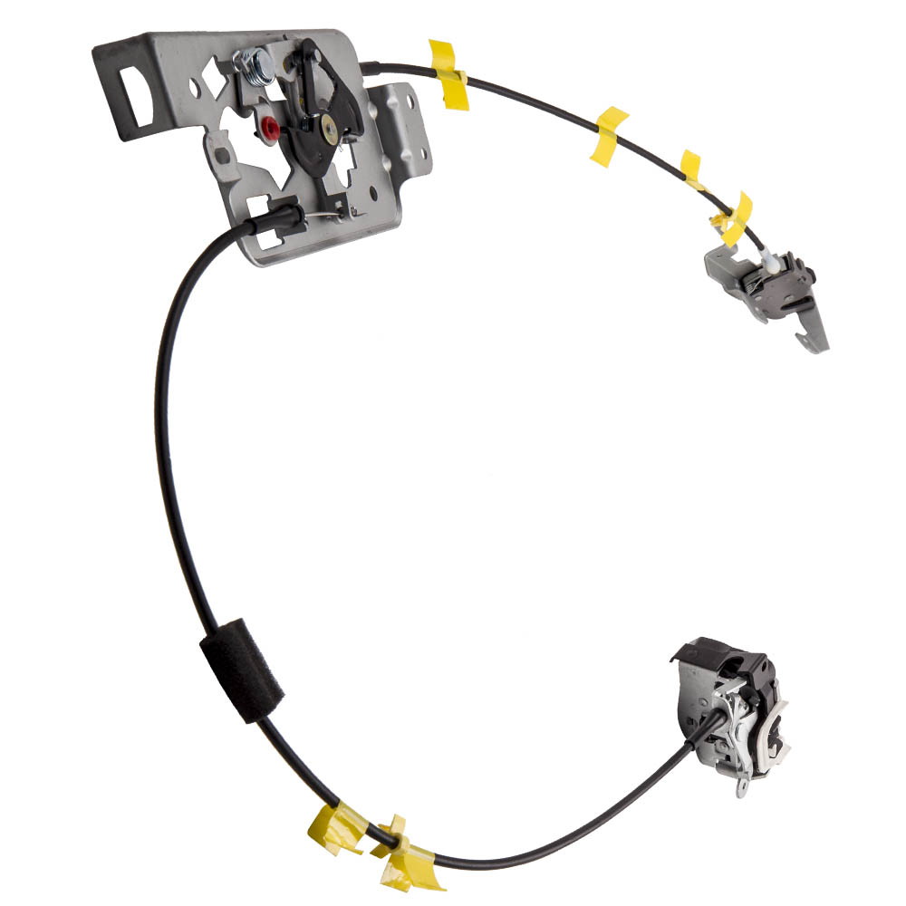 Rear LH Driver Side Door Lock Actuator & Cable For Ford F-150 Extended Cab 04-08