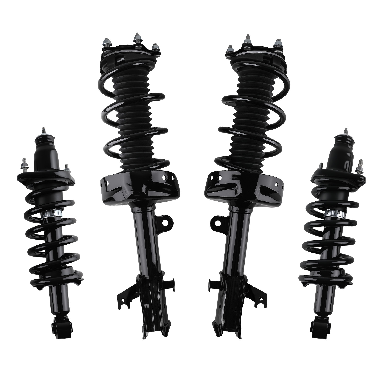4pcs Full Set Complete Struts w/ Coil Spring Assembly for 2007-2011 Honda CR-V