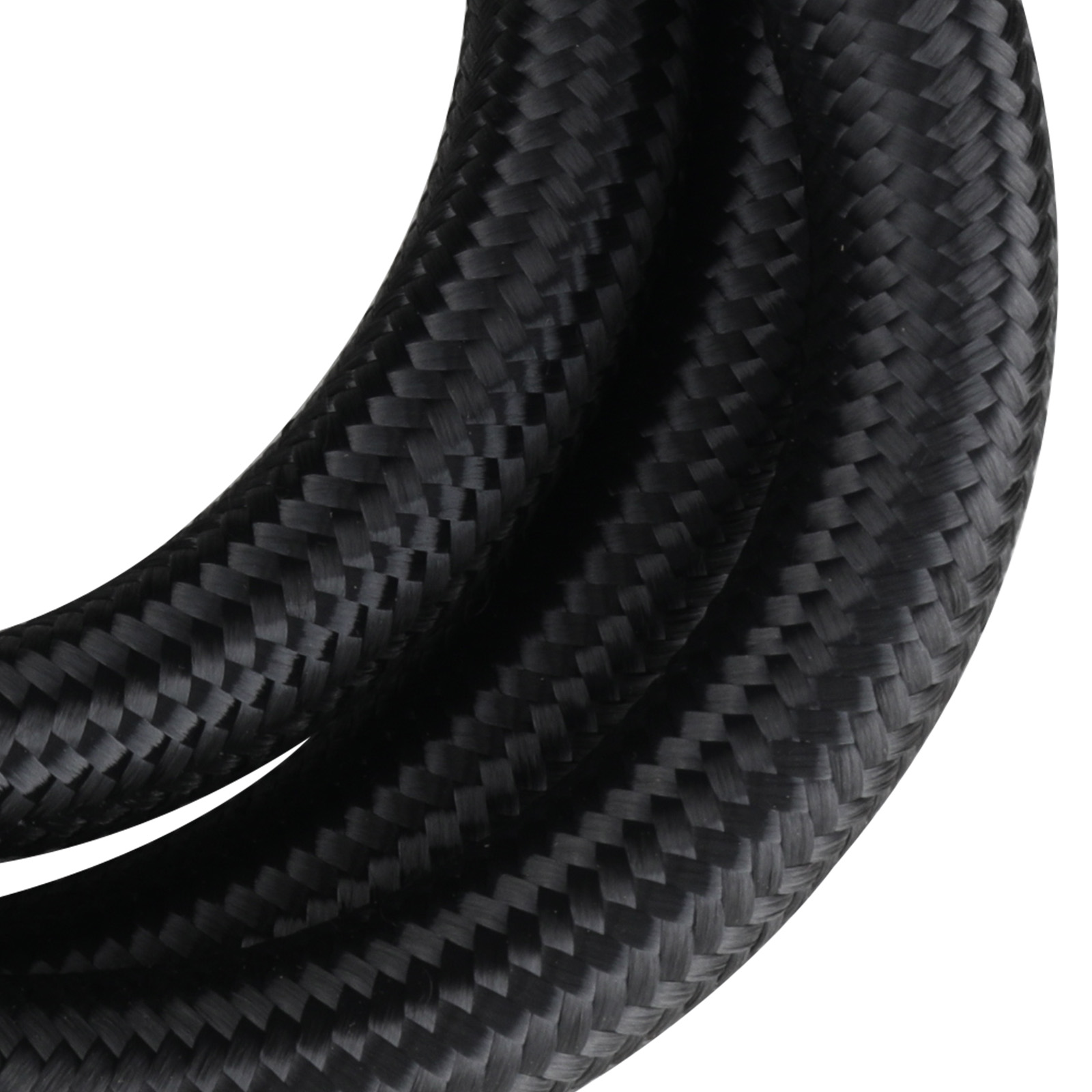 AN16 16AN Nylon Steel Braided Oil Fuel Gas Radiator Line Hose 500psi Universal