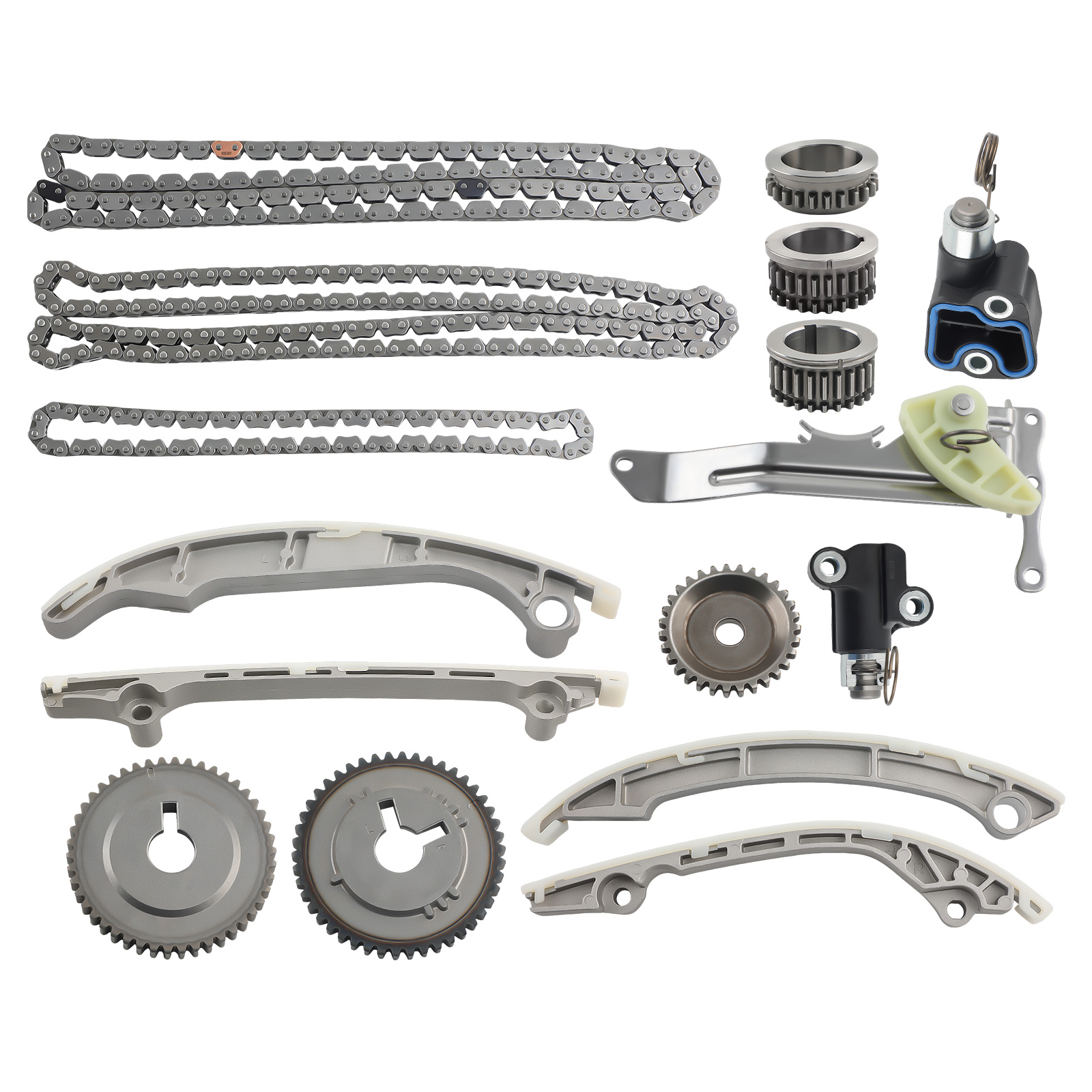 Engine Timing Chain Kit & Sprocket for Infiniti QX56 QX80 Nissan Armada 5.6L