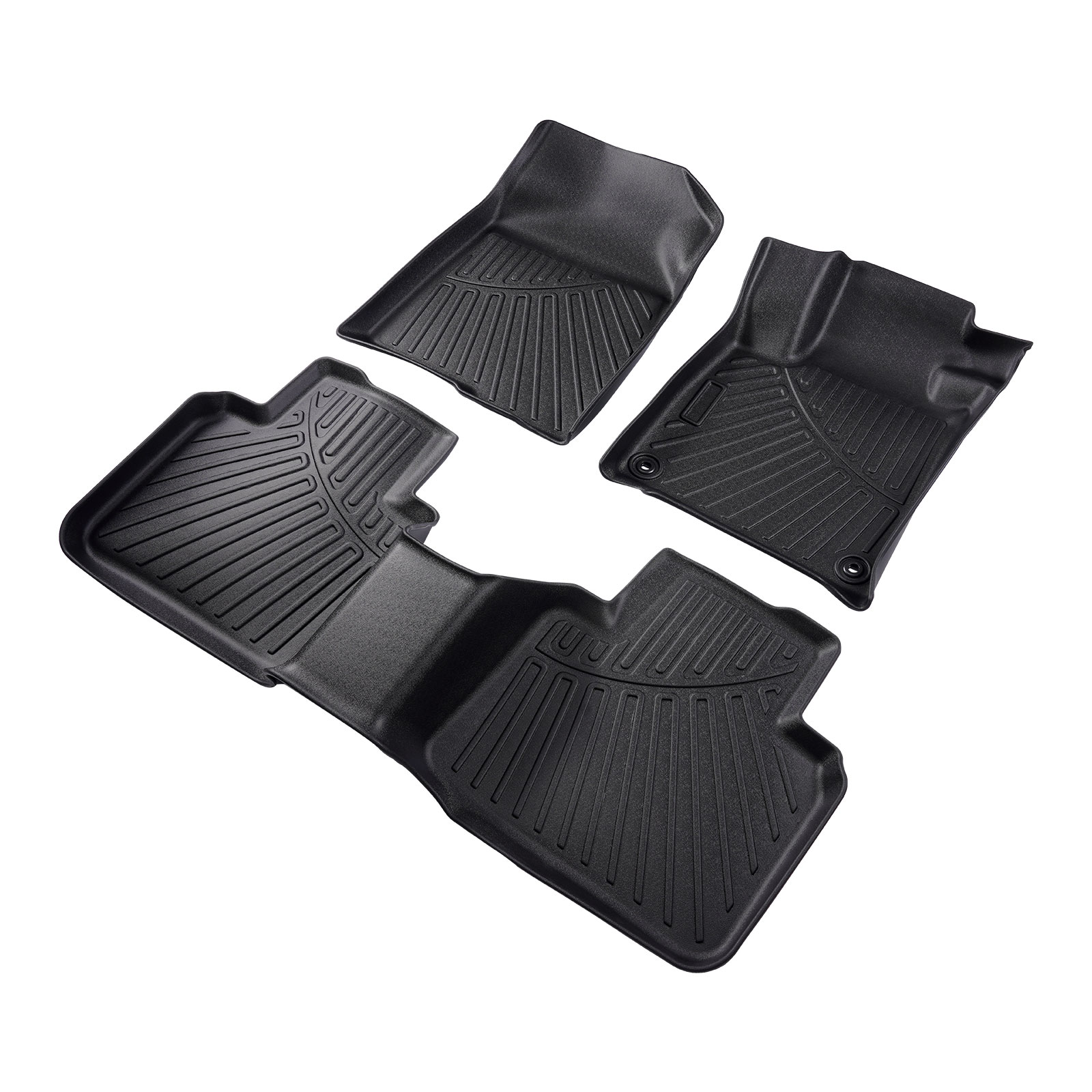 3x Floor Mats Liner Set for Honda Accord Sedan 2018 2019-2022 All-Weather