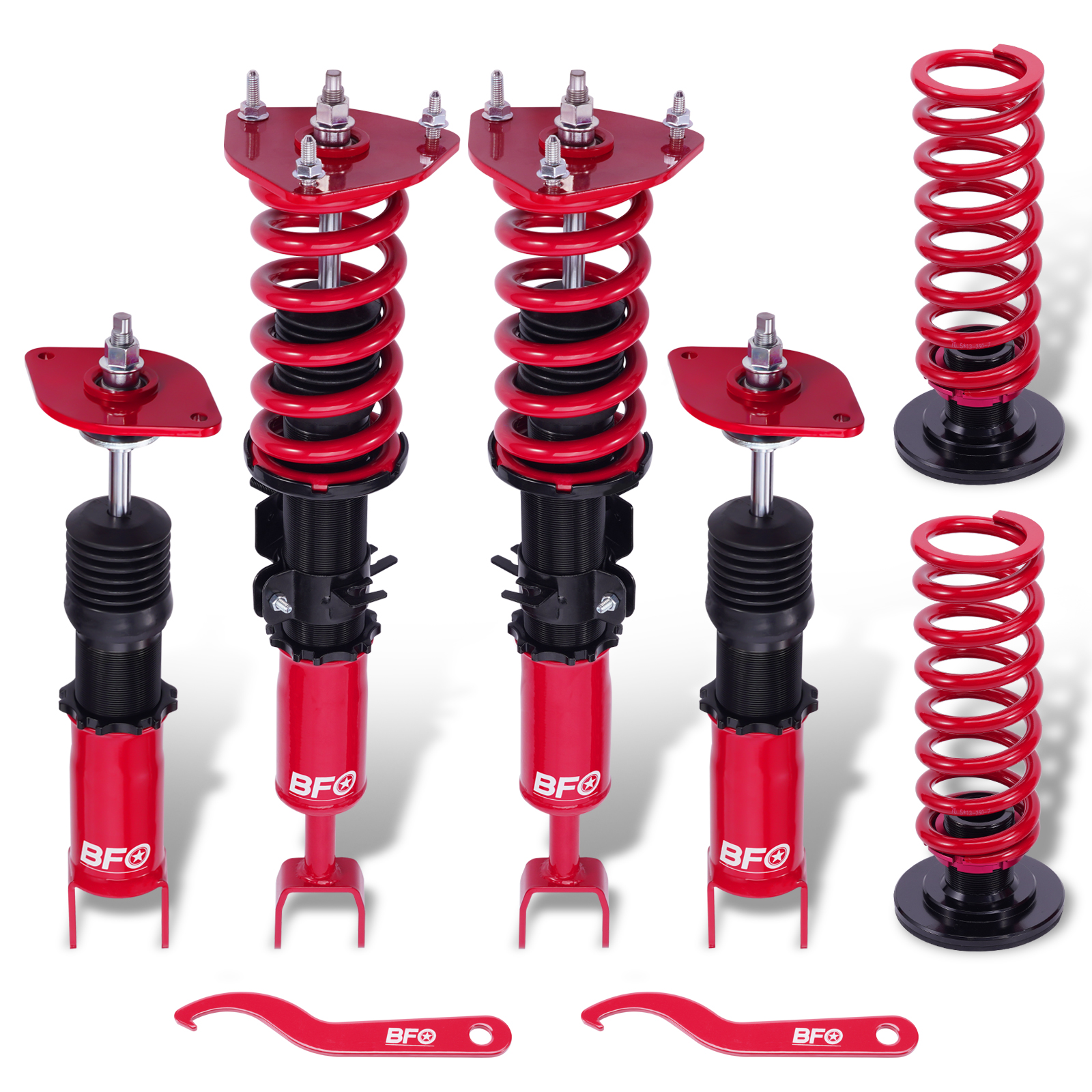 BFO Coilovers For Nissan 350Z Base Coupe 2003-2008 Struts Suspension Springs Kit