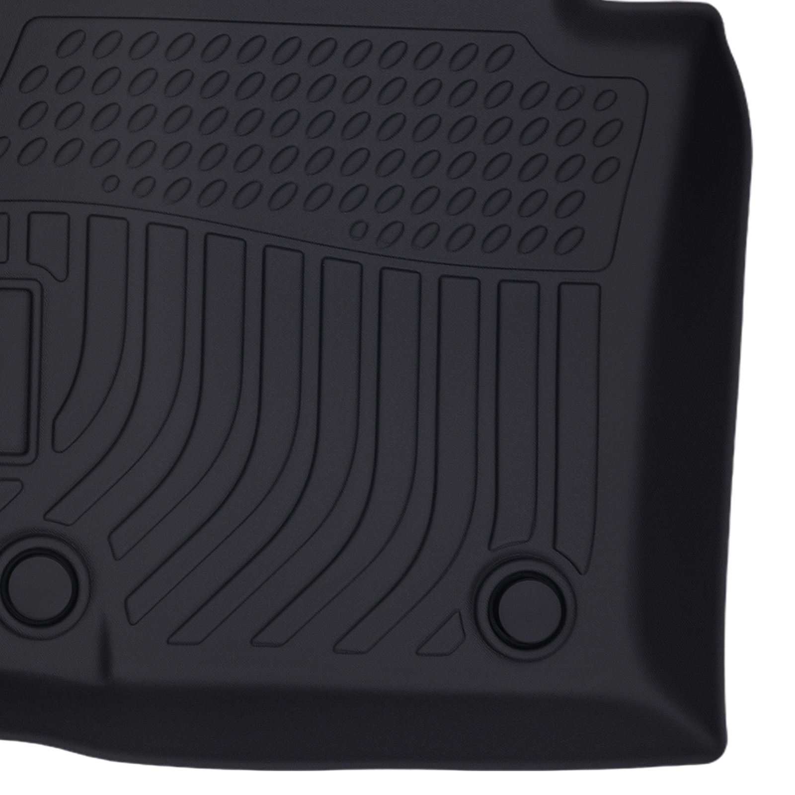 Black All-Weather Carpet Floor Mats for Mazda CX-50 2023-2025 TPE Rubber Set