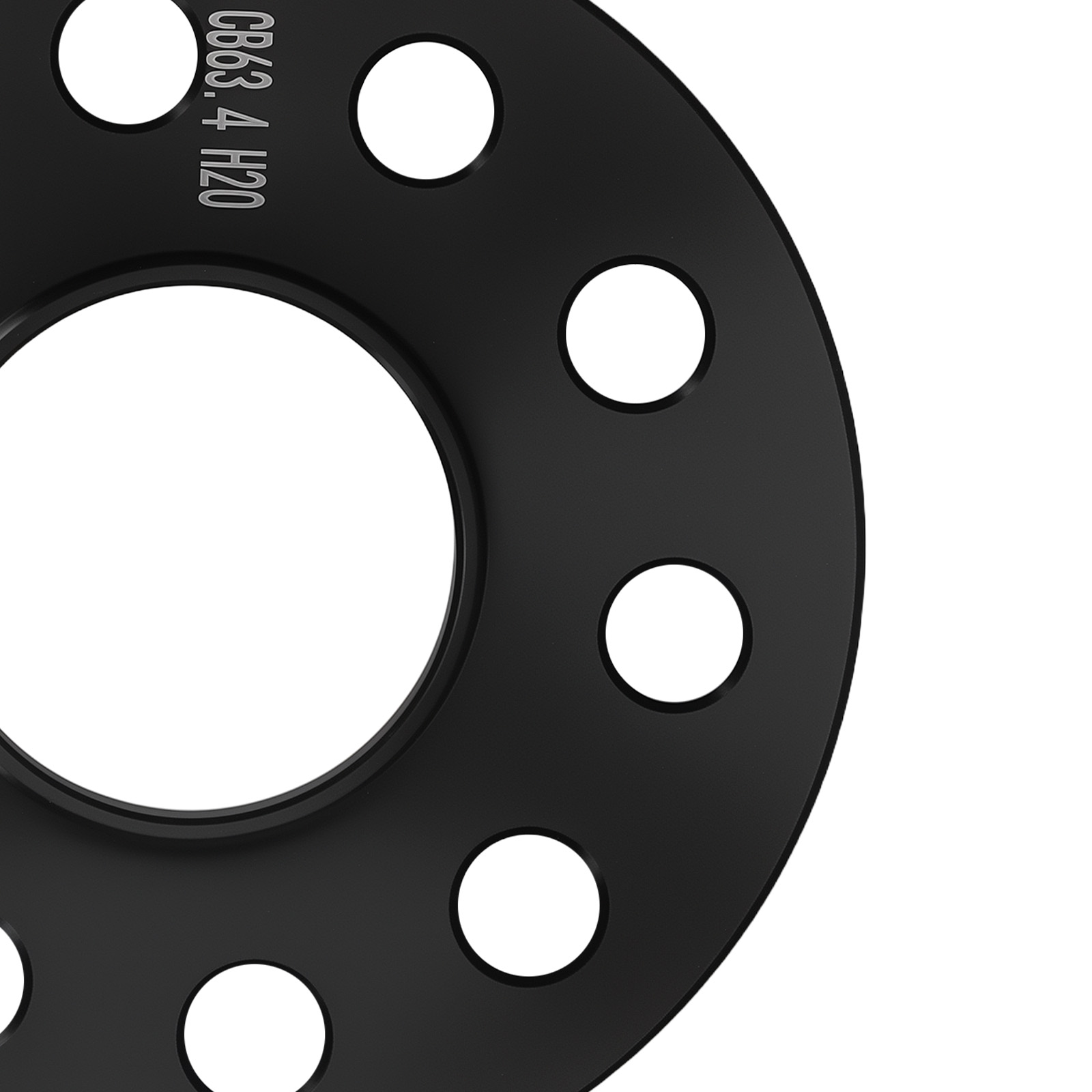 20mm Distanzscheibe for Volvo 5x108 M14x1,5x50mm 63,4mm 2 Stück + Bolzen