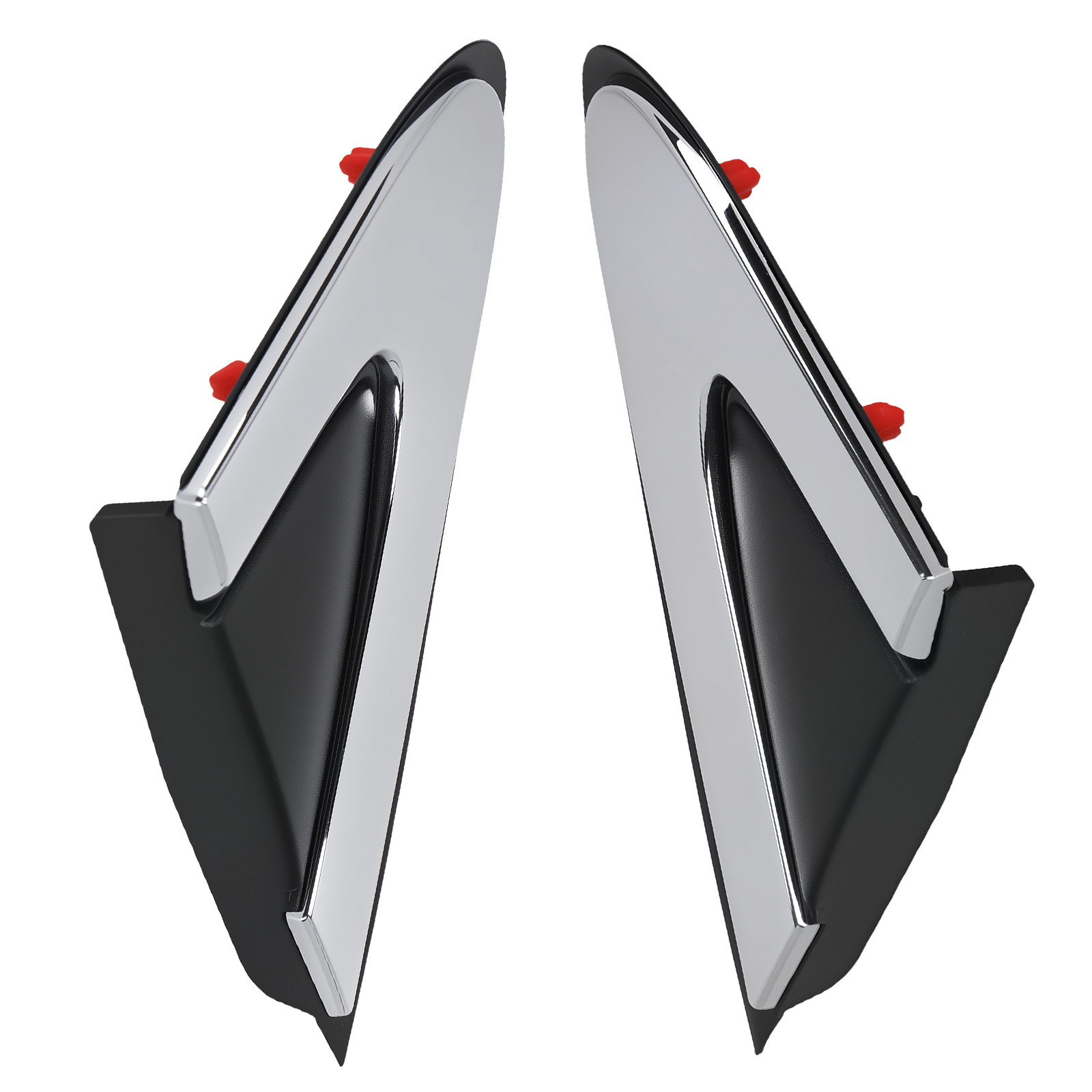 Mirror Flag Applique Trim for Chrysler 200 15-17 5NJ501XFAB 5NJ511XFAB Chrome