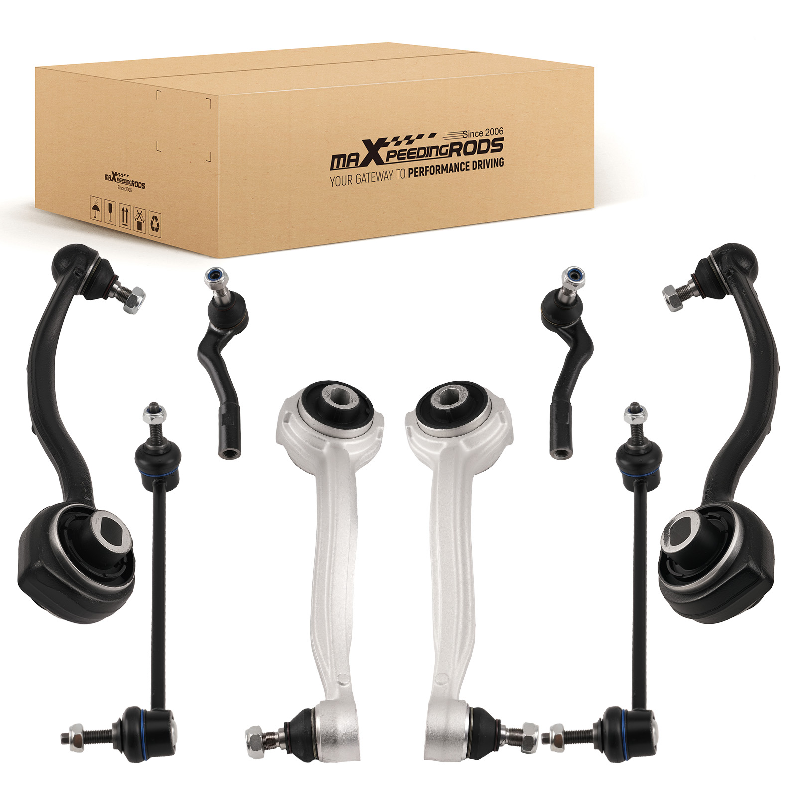 8-TEILIGER VORNE QUERLENKER SATZ LINKS+RECHTS FOR MERCEDES-BENZ CL203 S203 W203
