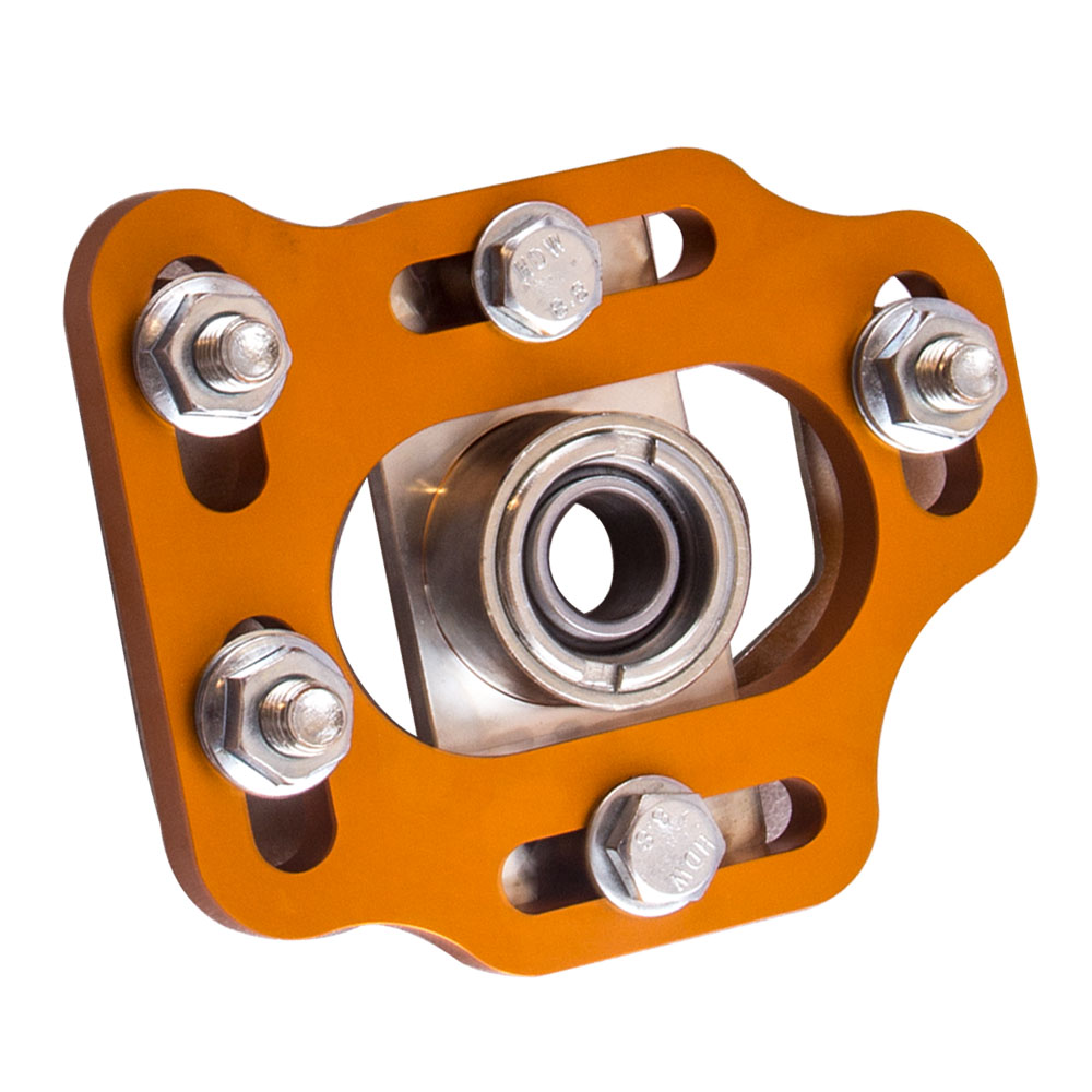 Steel Pillow Ball Bushing Camber Plate for Ford Mustang 79-89 Adjustable Caster