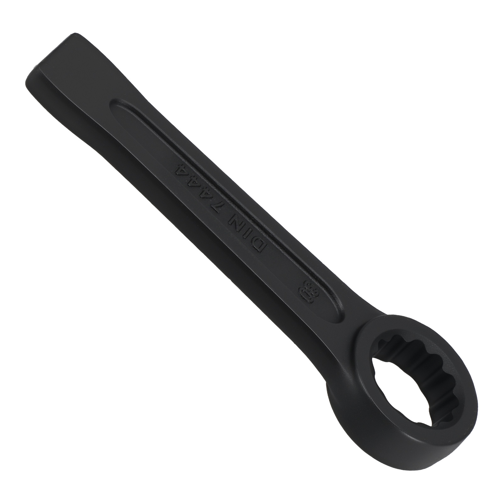 30mm Box Spanner Striking Wrench CrV 12 Point Bi-Hex Metric Heavy Duty 190mm.