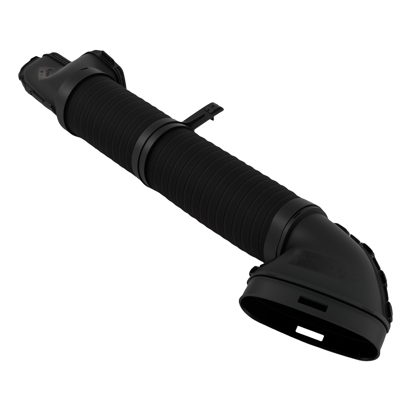 Engine Air Intake Boot Hose for Mercedes C230 W203 2003-2005 2710900382 Black