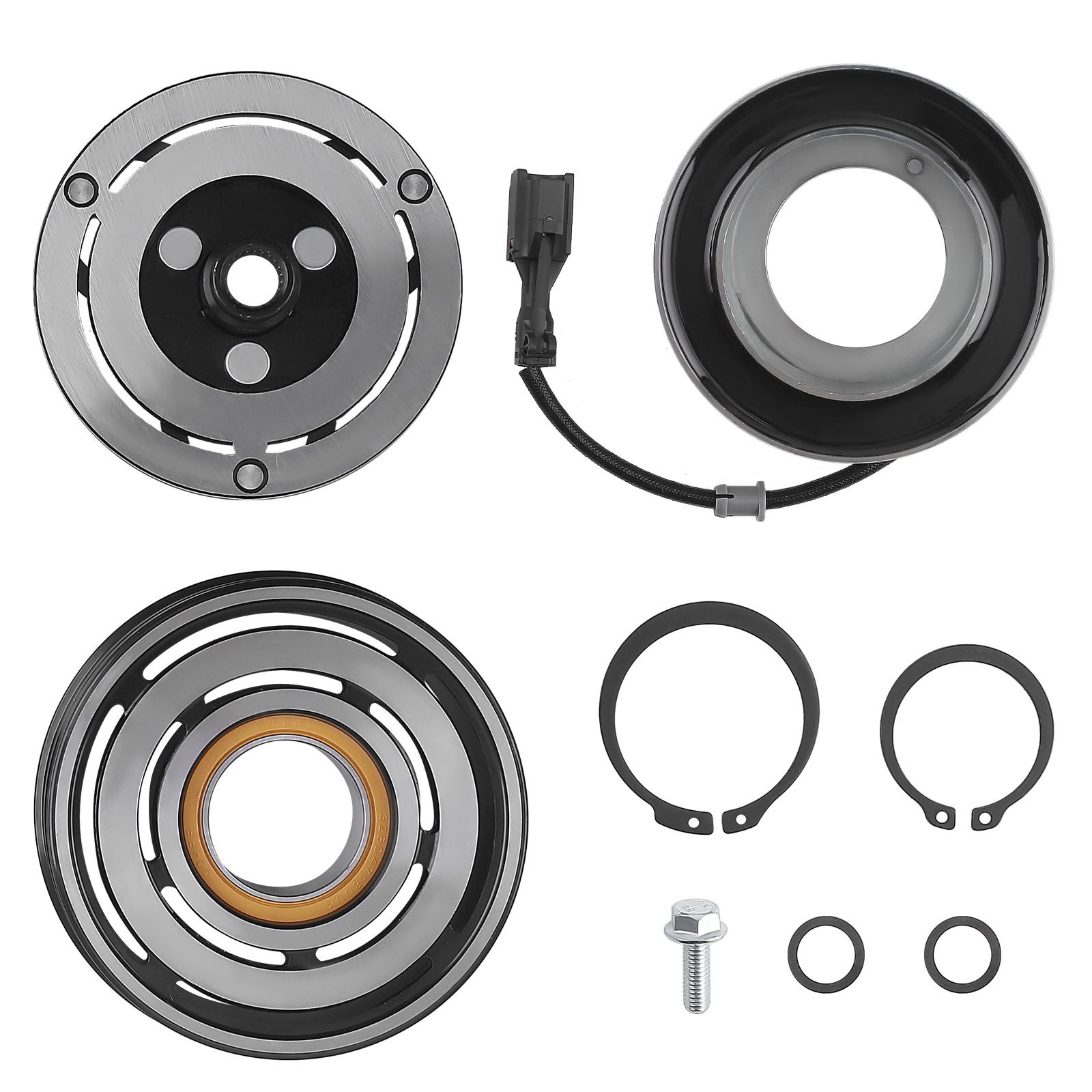 AC A/C Compressor Clutch Kit For Subaru Forester Impreza WRX STI 2.0L & 2.5L