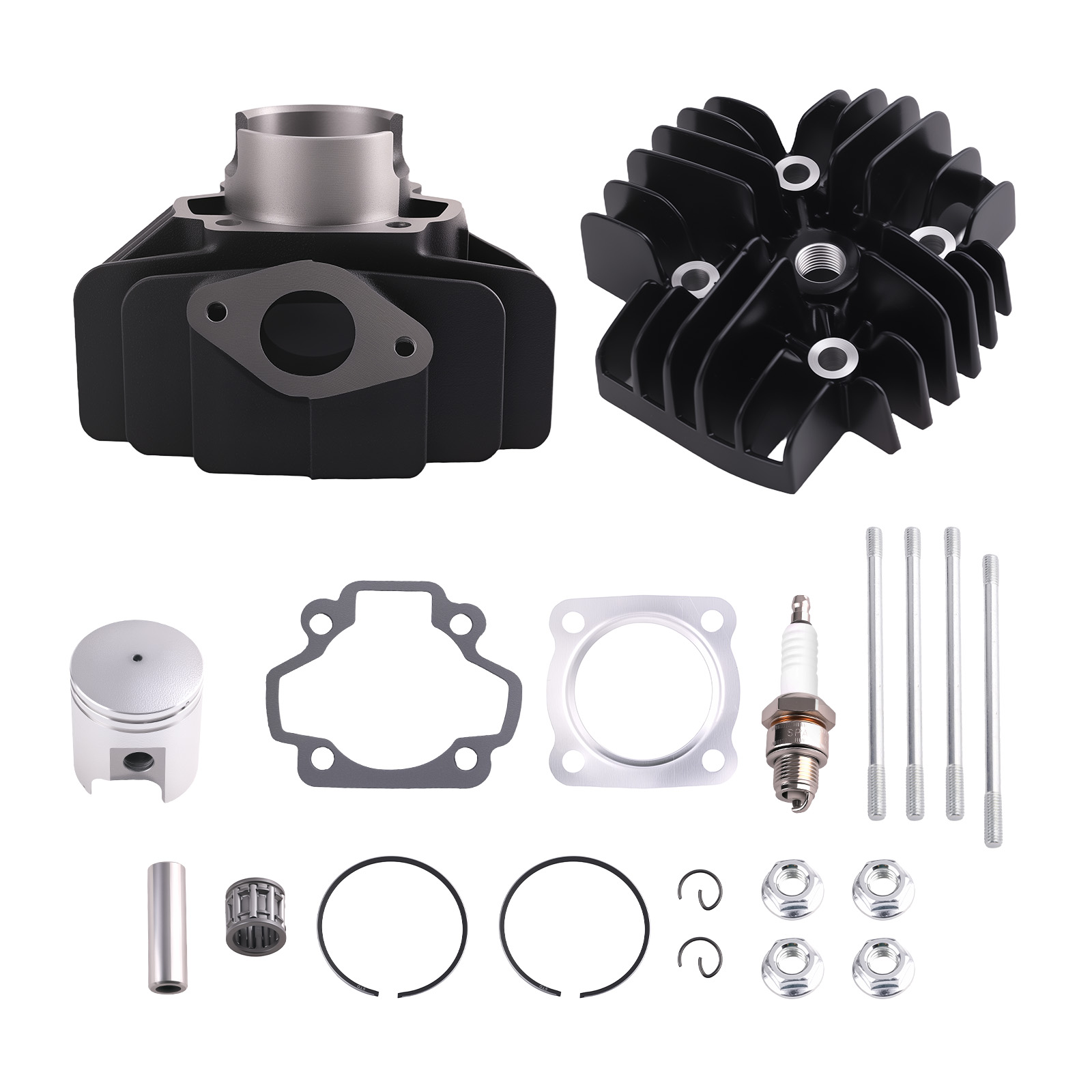 ZYLINDER KIT 60CCM ZYLINDER KOLBEN DICHTUNGSATZ FOR YAMAHA QT50 79-1987