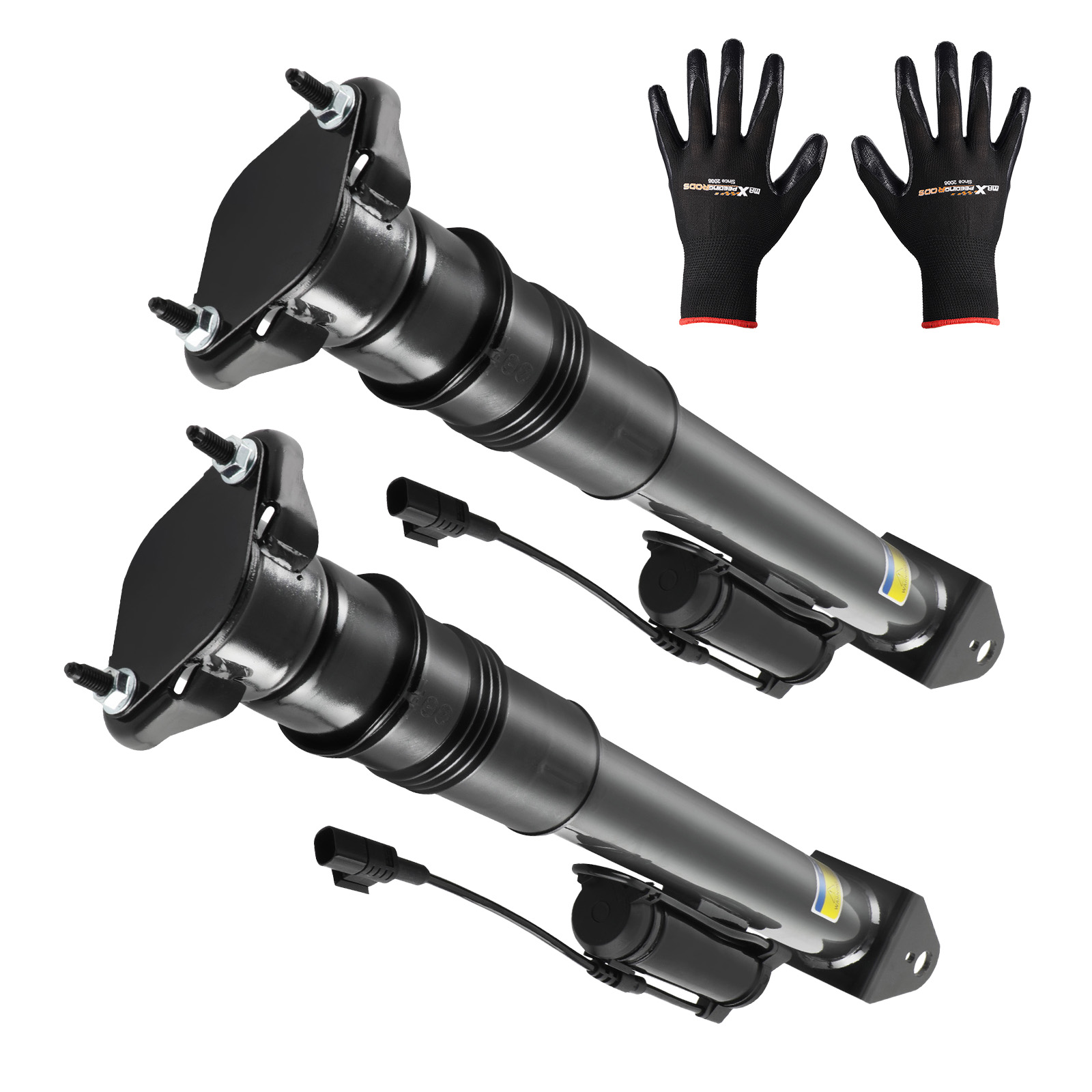 2x Air Suspension struts For Mercedes ML & GL W164 With ADS 1643203031 Federbein