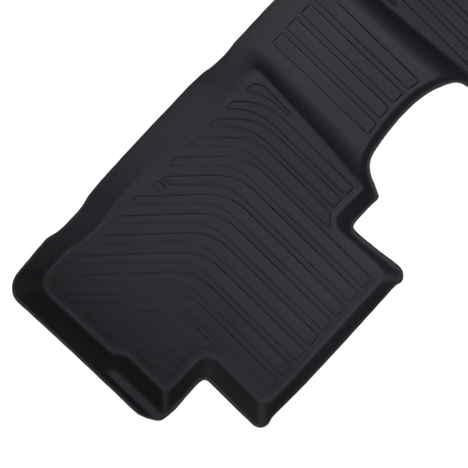 Black All-Weather Floor Mat Set for Hyundai Palisade 2020-2024 TPE Car Carpet