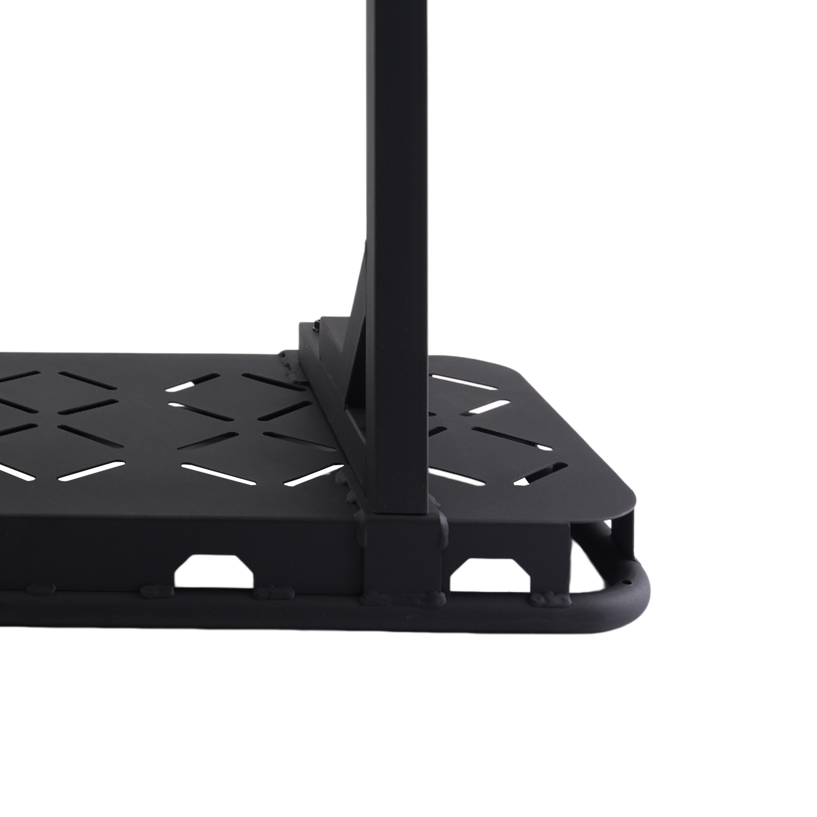 Black Tire Cargo Storage for Jeep Wrangler JL Unlimited 2018-2025 Rack