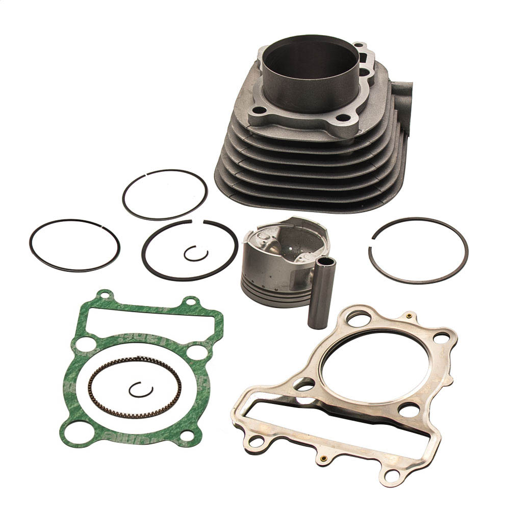 Cylinder Piston Gasket Top End Kit For Yamaha Timberwolf 250 YFB250 1992-2000