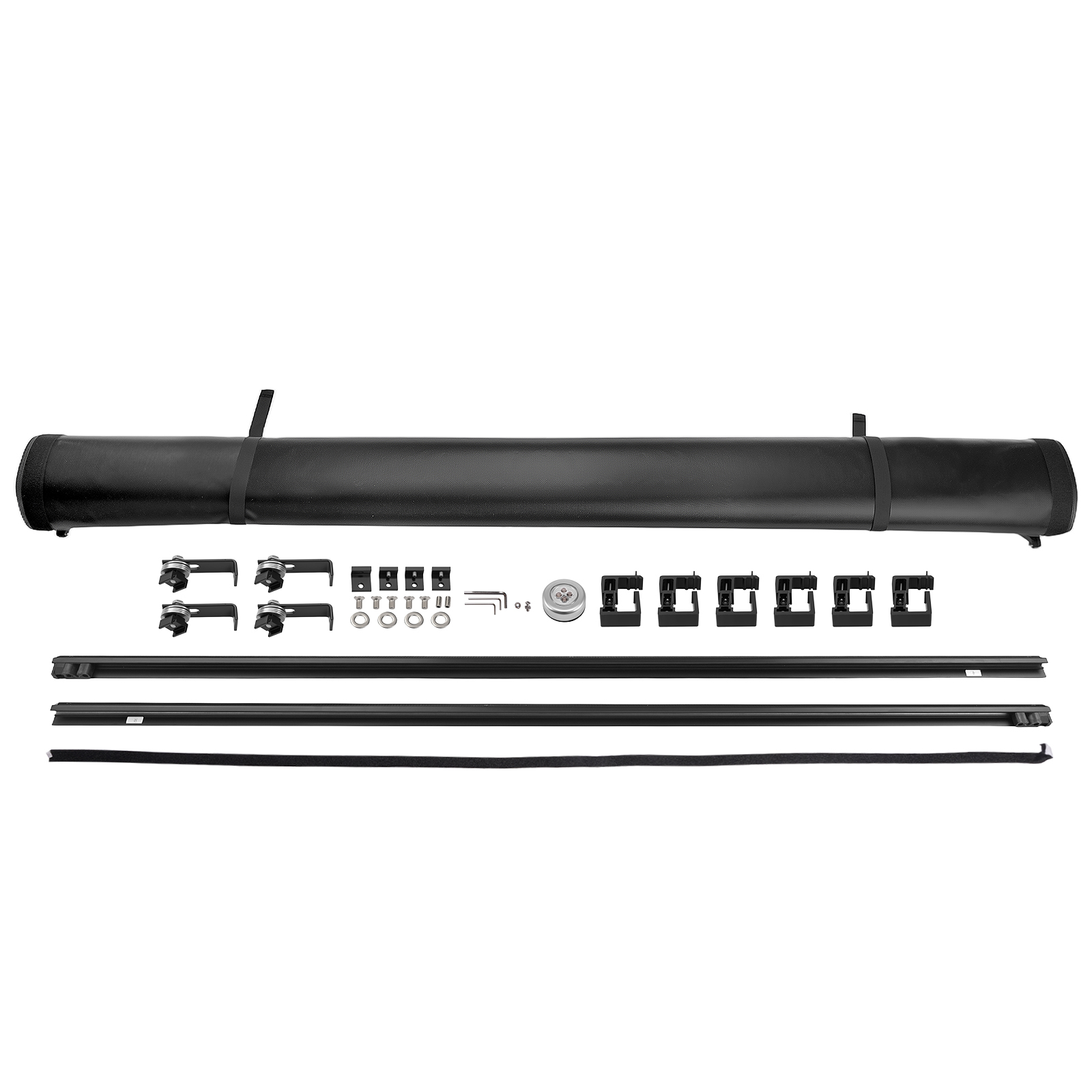 5ft Tonneau Cover Soft Roll-Up for Jeep Gladiator JT Bed 20-2026 W/ LED Lamp