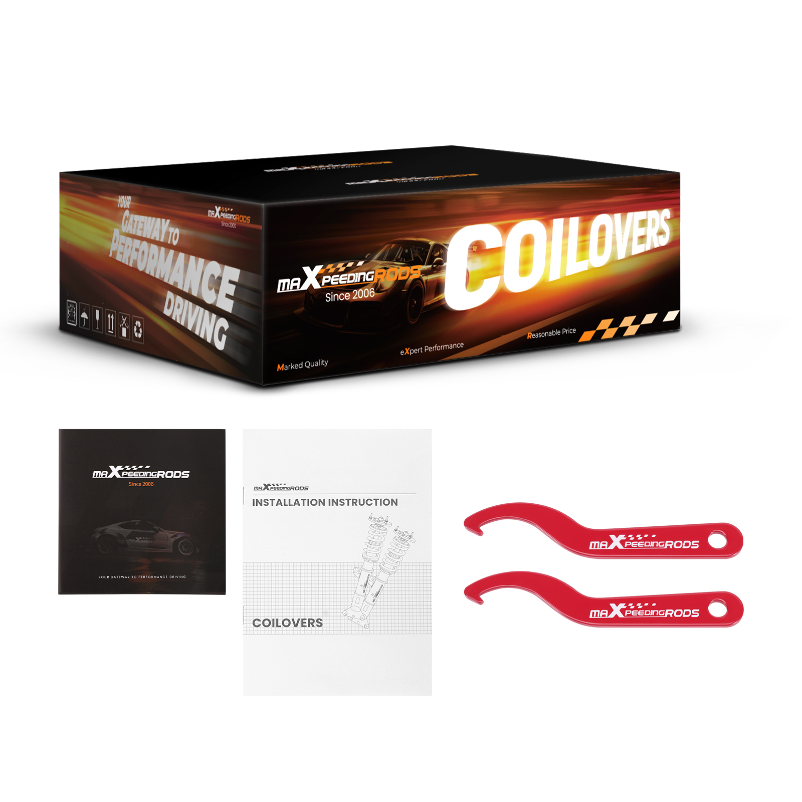 Coilover Shock Absorber For BMW 5 series E60 2004-2010 Sedan RWD 525i 528i 530i