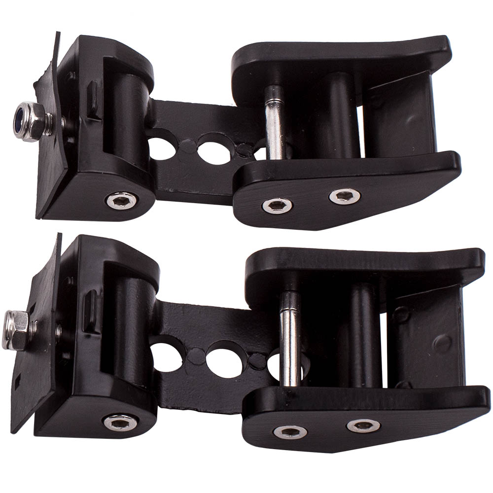 2x Hood Latch Locking Catch w/ Rubber Pads for Jeep Wrangler JK 2007 2008-2018