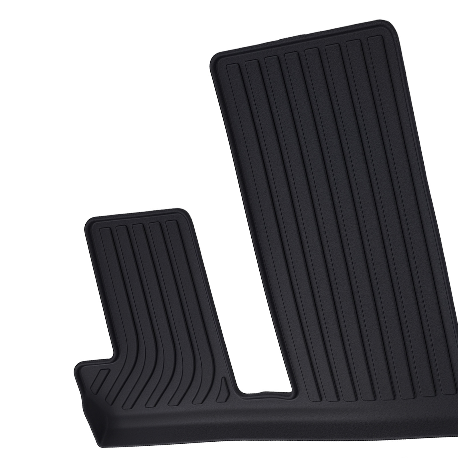 Black TPE Carpet Floor Mats for Chevrolet Traverse 2018-2025 7 Seat Custom