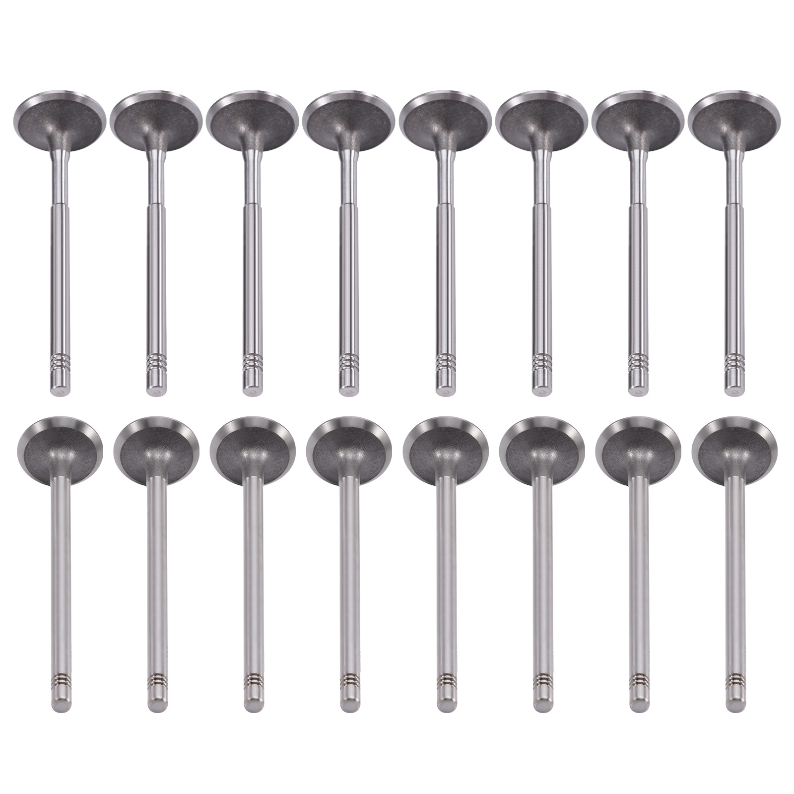 16 Ventile 8 Auslaßventi + 8Einlaßventi for Audi Seat Skoda VW 1,4 TSI 1.6 FSI