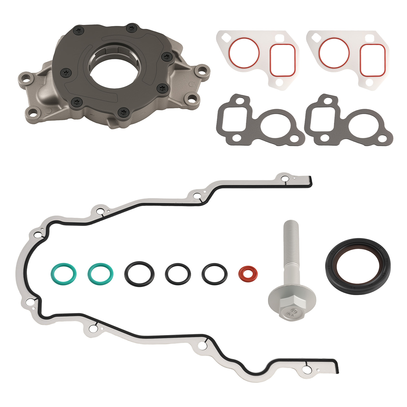 Oil Pump M295HV 224-43645 for Chevy LS Engine 4.8L 5.3L 5.7L 6.0L Aluminum