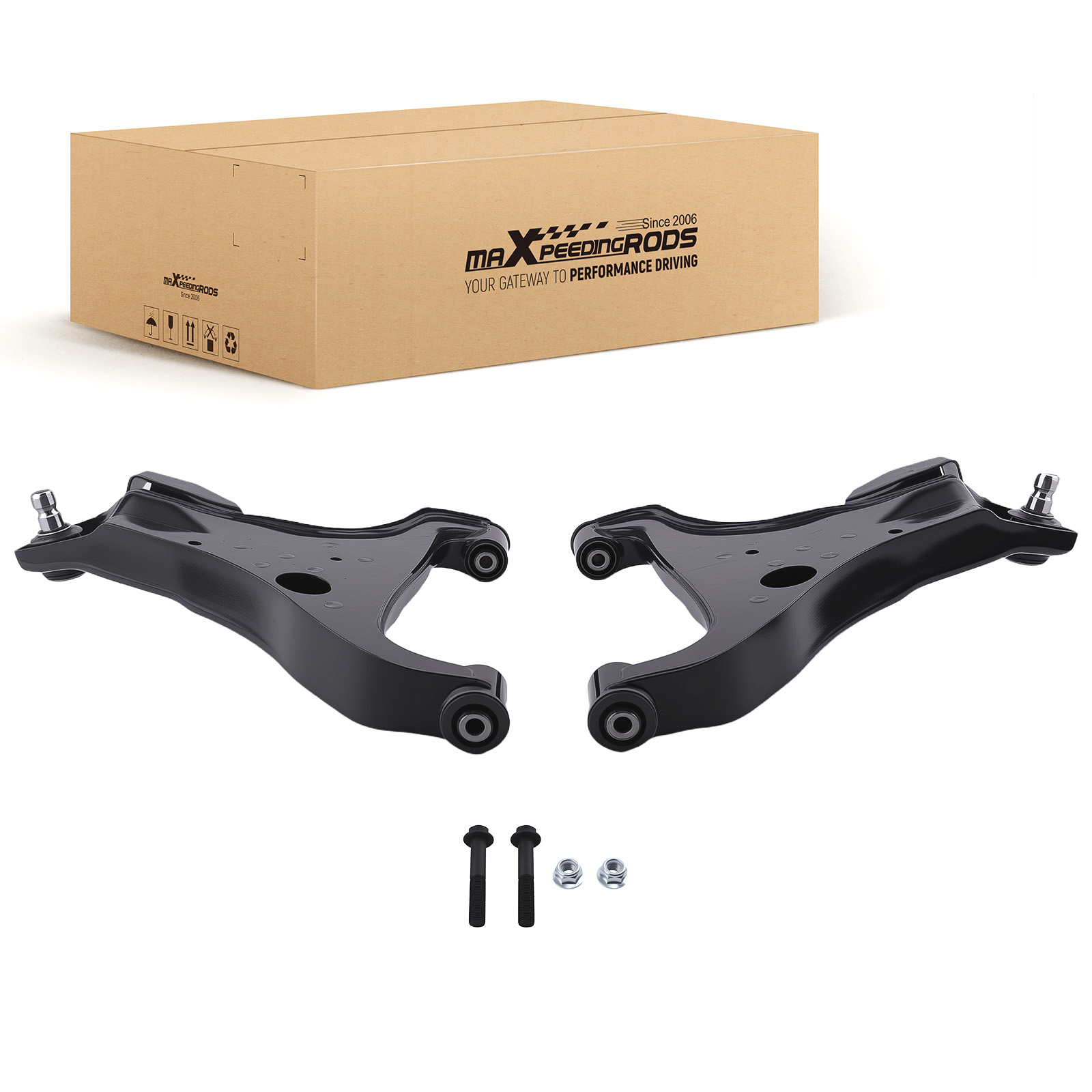 2x Front Lower Control Arm w/Ball Joints for Nissan Armada Titan 2004 2005-2015