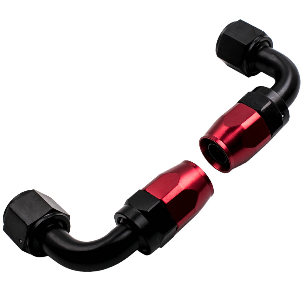 16 FT / 5M Ölkraftstoff Linie Schlauchanschluss Ölleitungssatz  AN10 Fittings