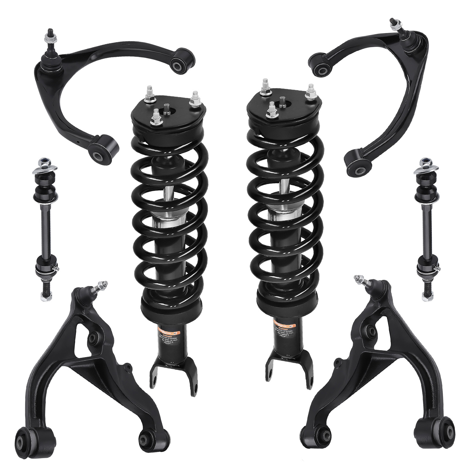 MaXpeedingrods Front Struts Control Arms Sway Bars for 2009-2018 Dodge Ram 1500