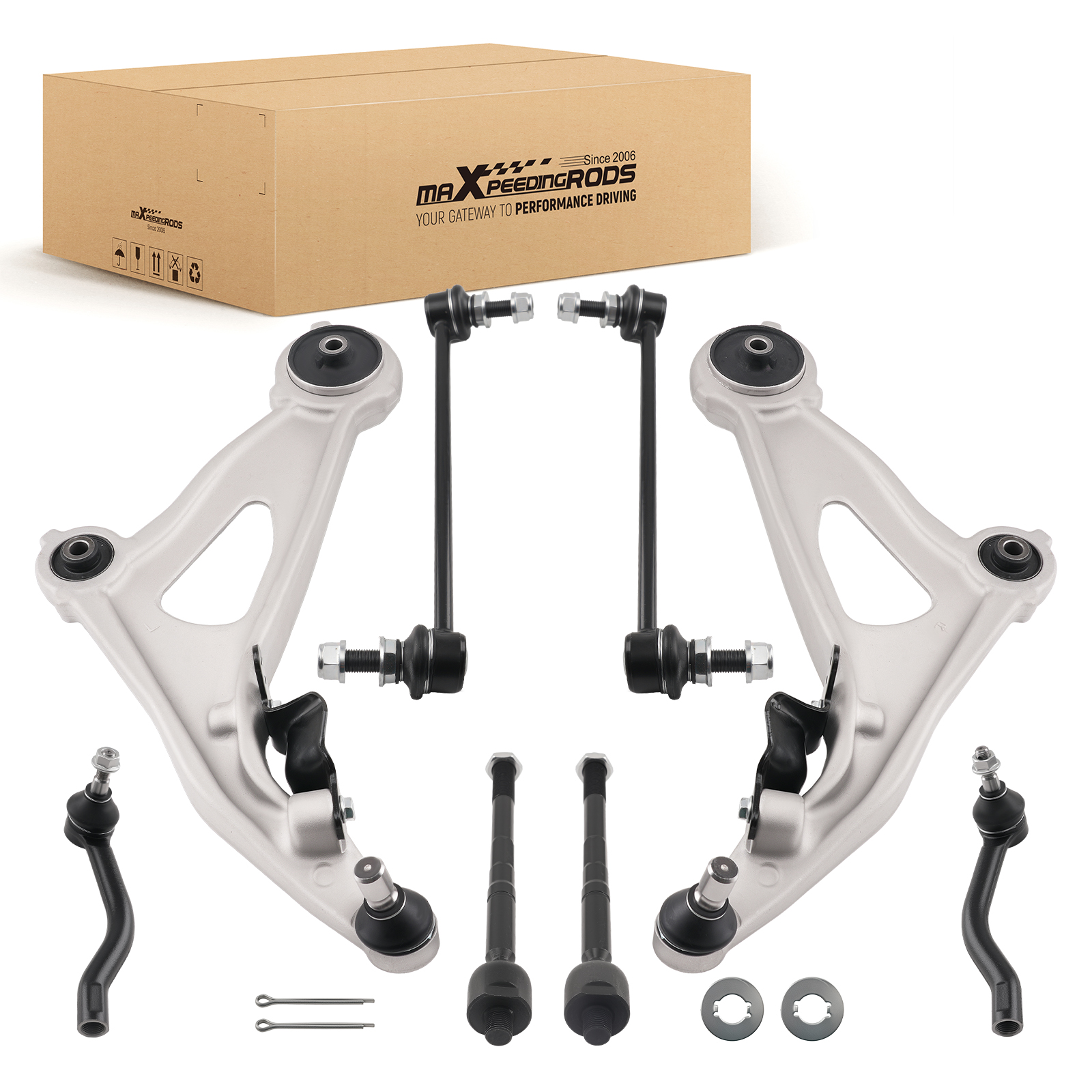 Aazon.co: Front Upper Control Ars w/Ball Joints Suspension Kits for 2004-2013 Infiniti QX56