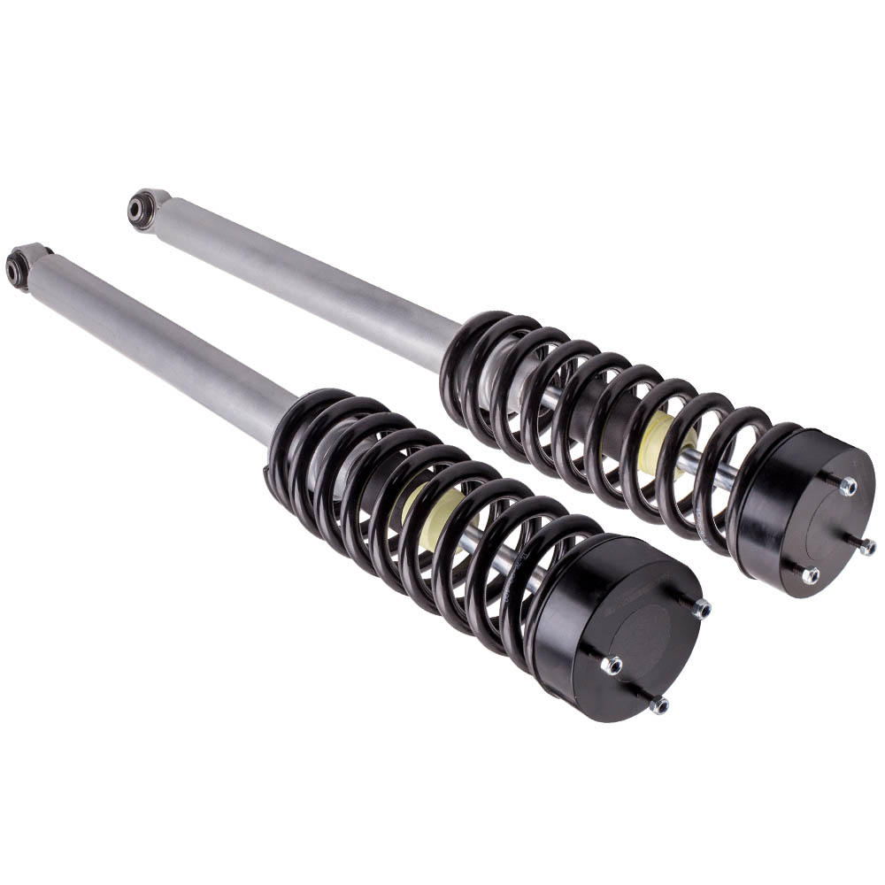 Pair Rear Air Spring to Coil Shock Struts For Mercedes S Class W220 S430 00-06