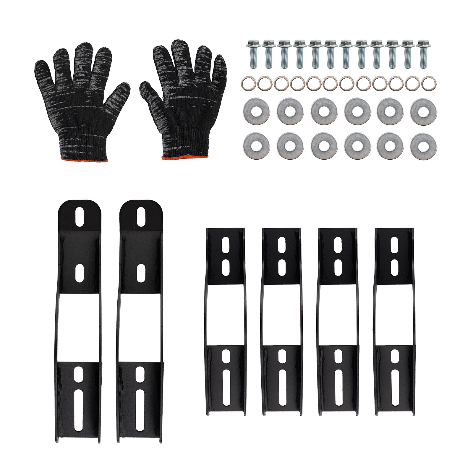 Nerf Bar Side Steps Running Board Steps for Toyota Tundra Double Cab 07-21 195cm