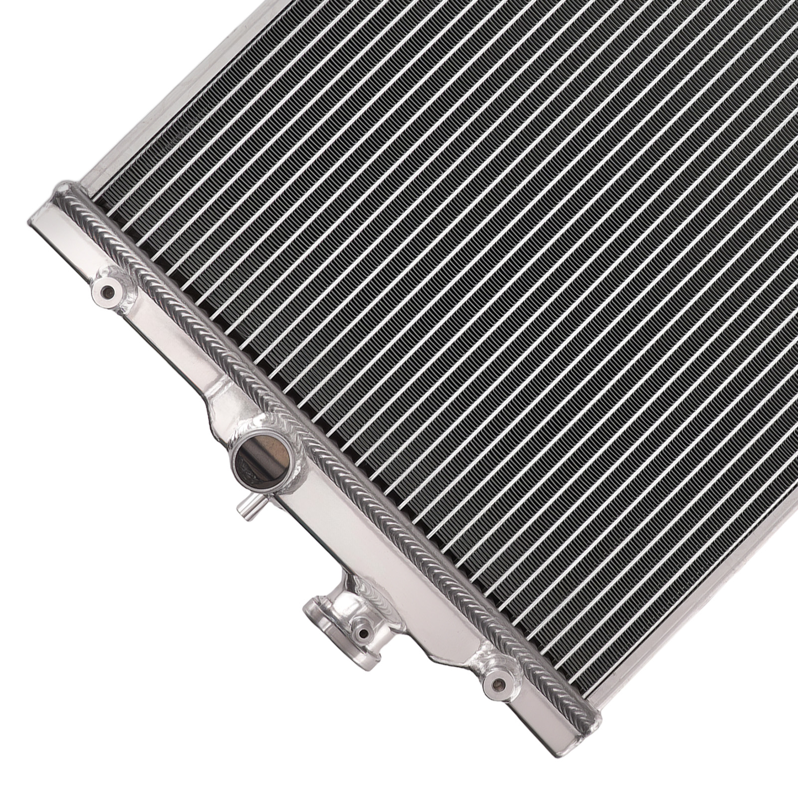Aluminum Radiator Assembly for Honda Civic 1992-2000 19010P1ZA01 3 Row AT