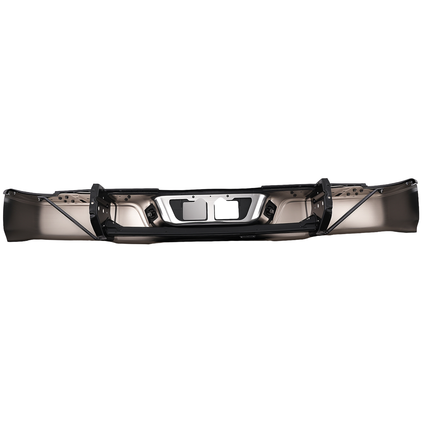 Chrome Rear Step Bumper for Toyota Tundra 07-2013 TO1103117 Steel
